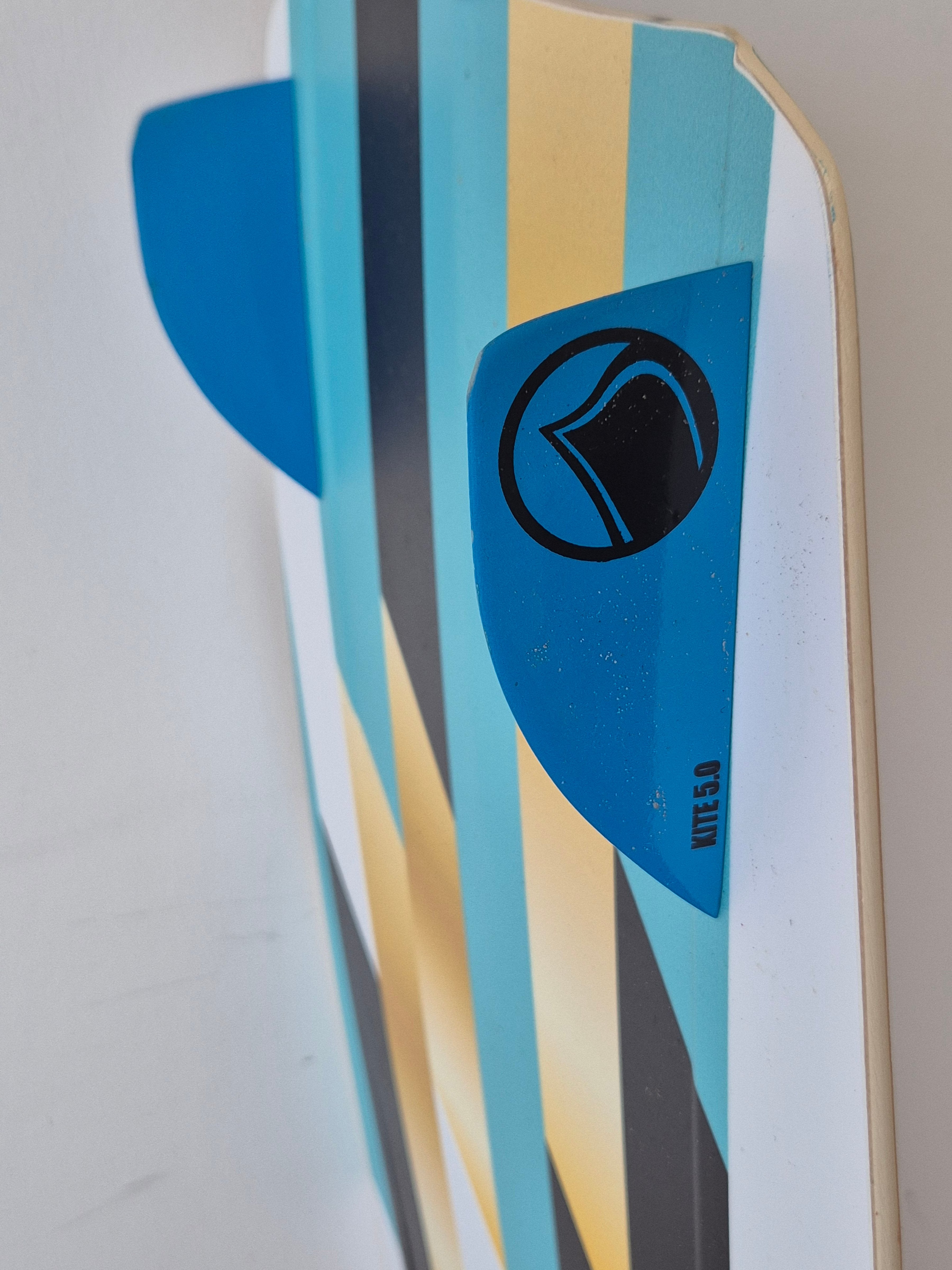 Liquid Force Kiteboard Focus 138 cm x 42 cm, Multicolor, Zustand: Gut