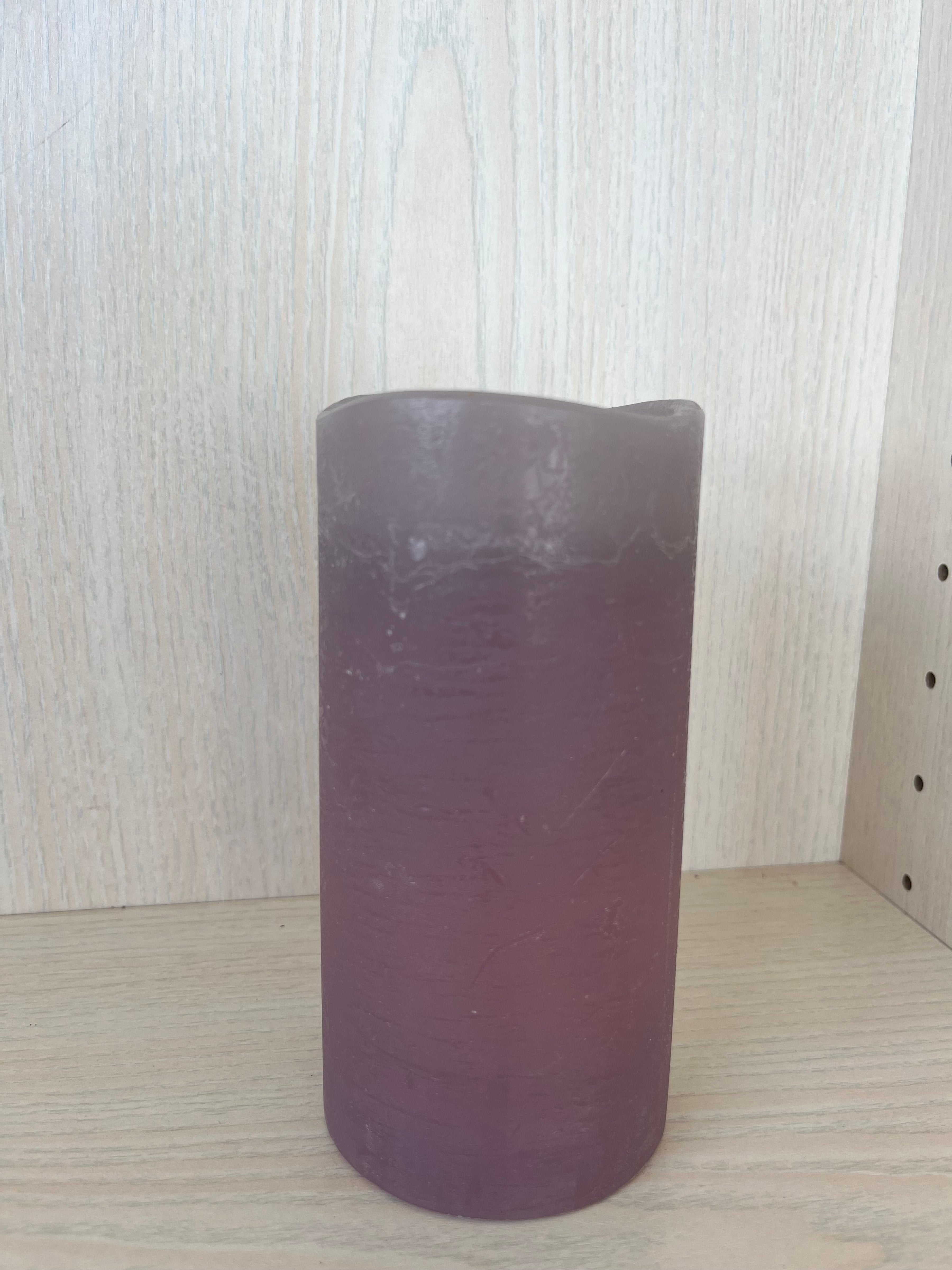 Elambia Flammenlose Kerze C4709 Lila 15cm Hoch Zustand: Gut