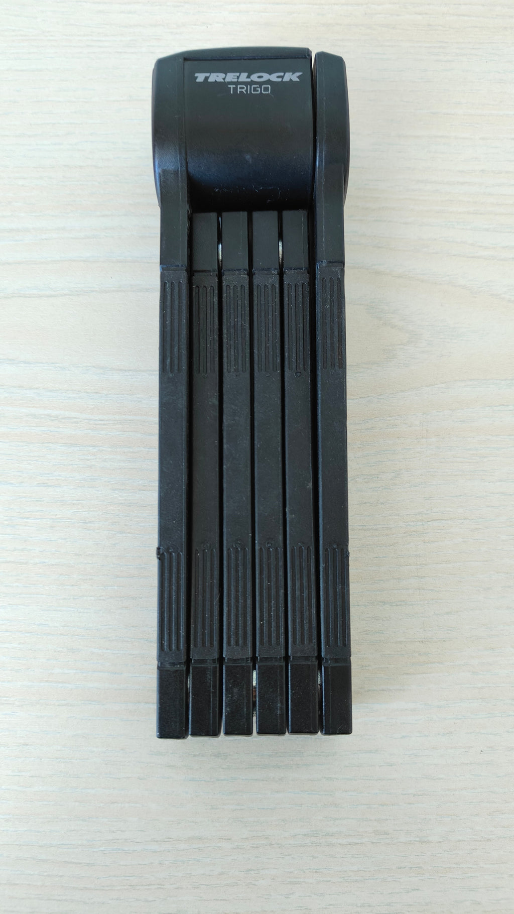Trelock FS380 Trigo Faltschloss, 90 cm, Schwarz, Sehr Gut, 20 cm gefaltet
