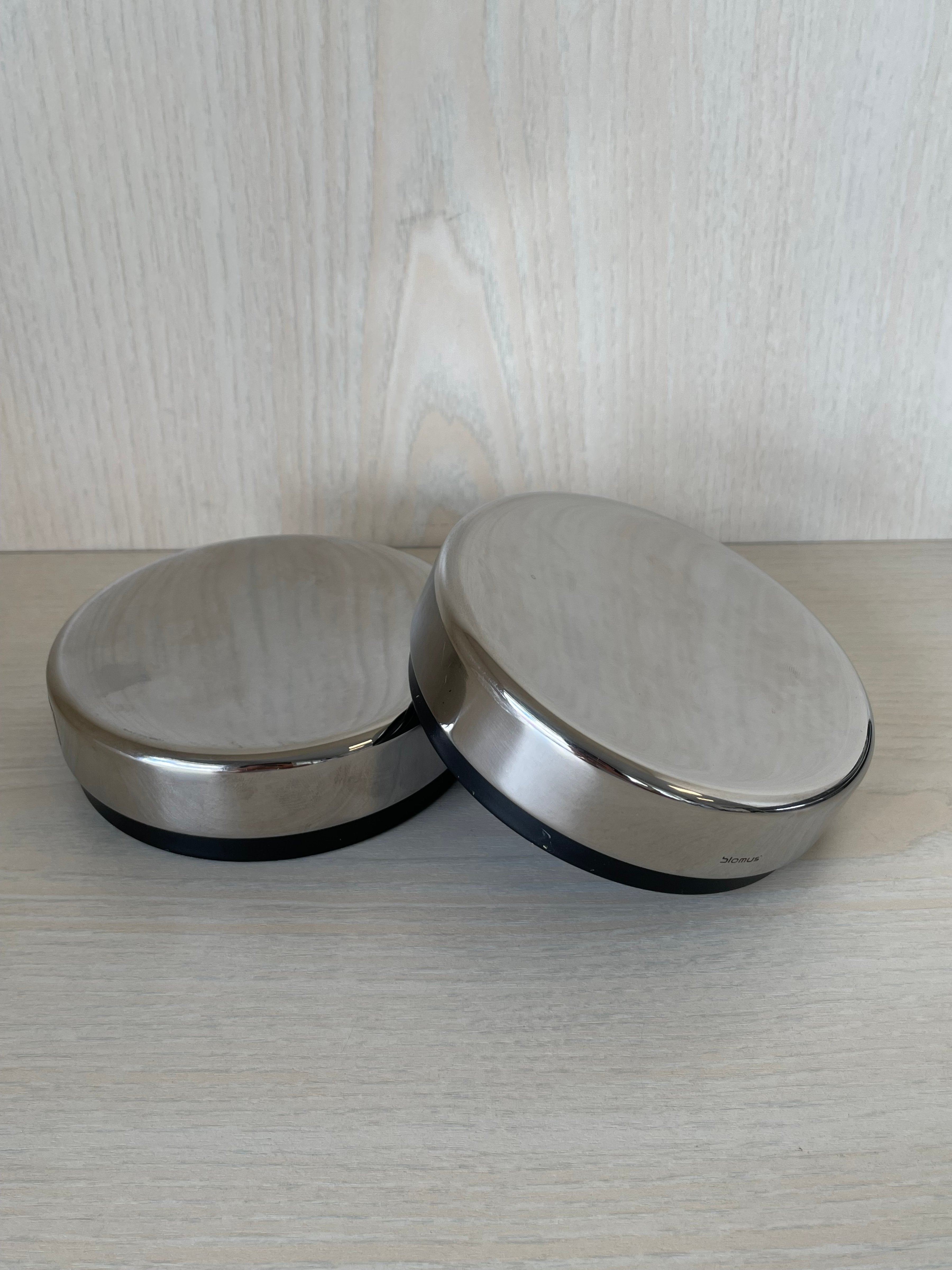 Blomus Ara Seifenschale, Silber, 12cm, Edelstahl/Polystone, Gebraucht