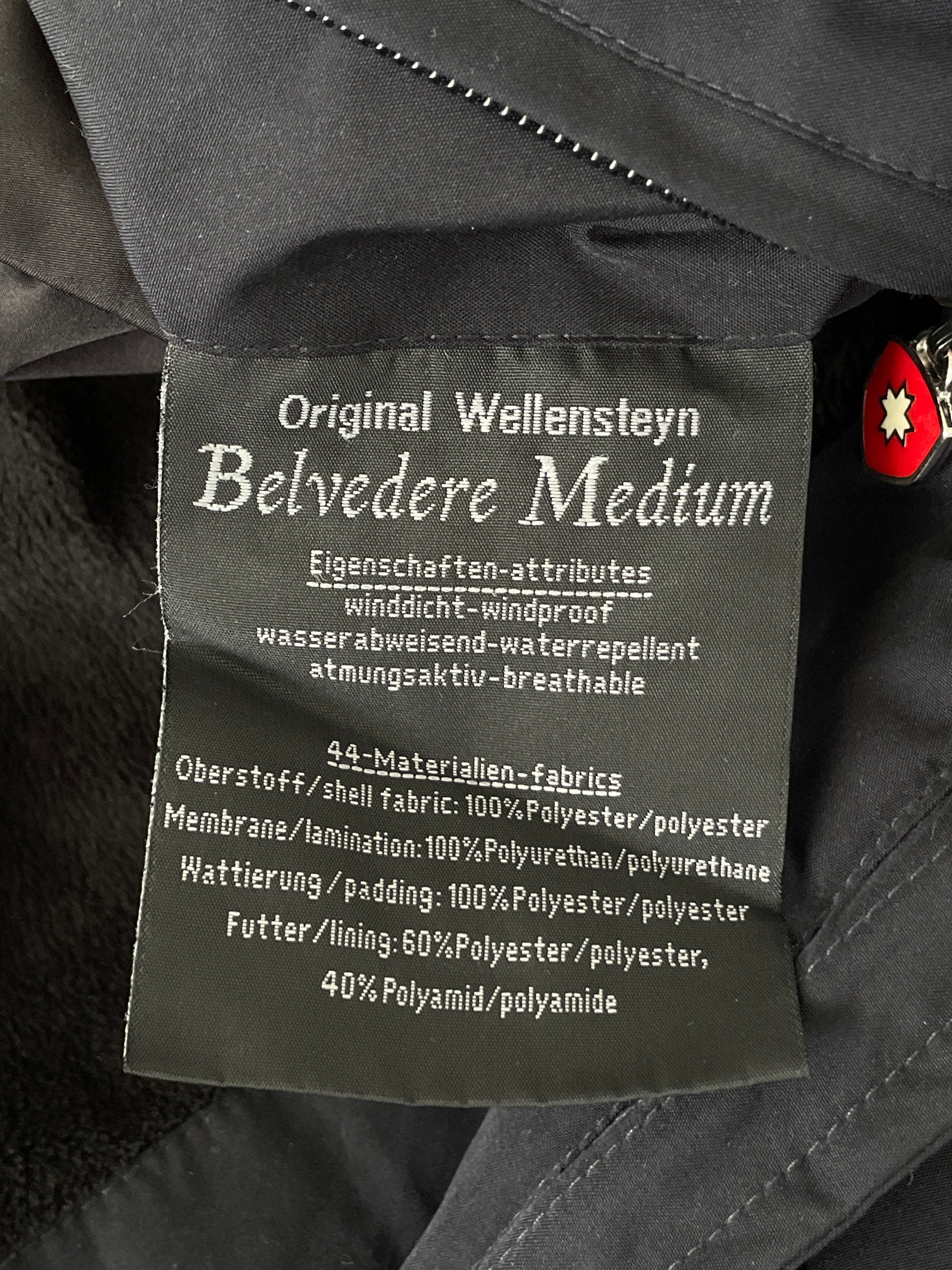 Wellensteyn Winterjacke Belvedere Dunkelblau Größe M Sehr Gut