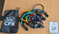 CFX Widerstandsband-Set, Verschiedene Stärken, Multicolor, Sehr Gut