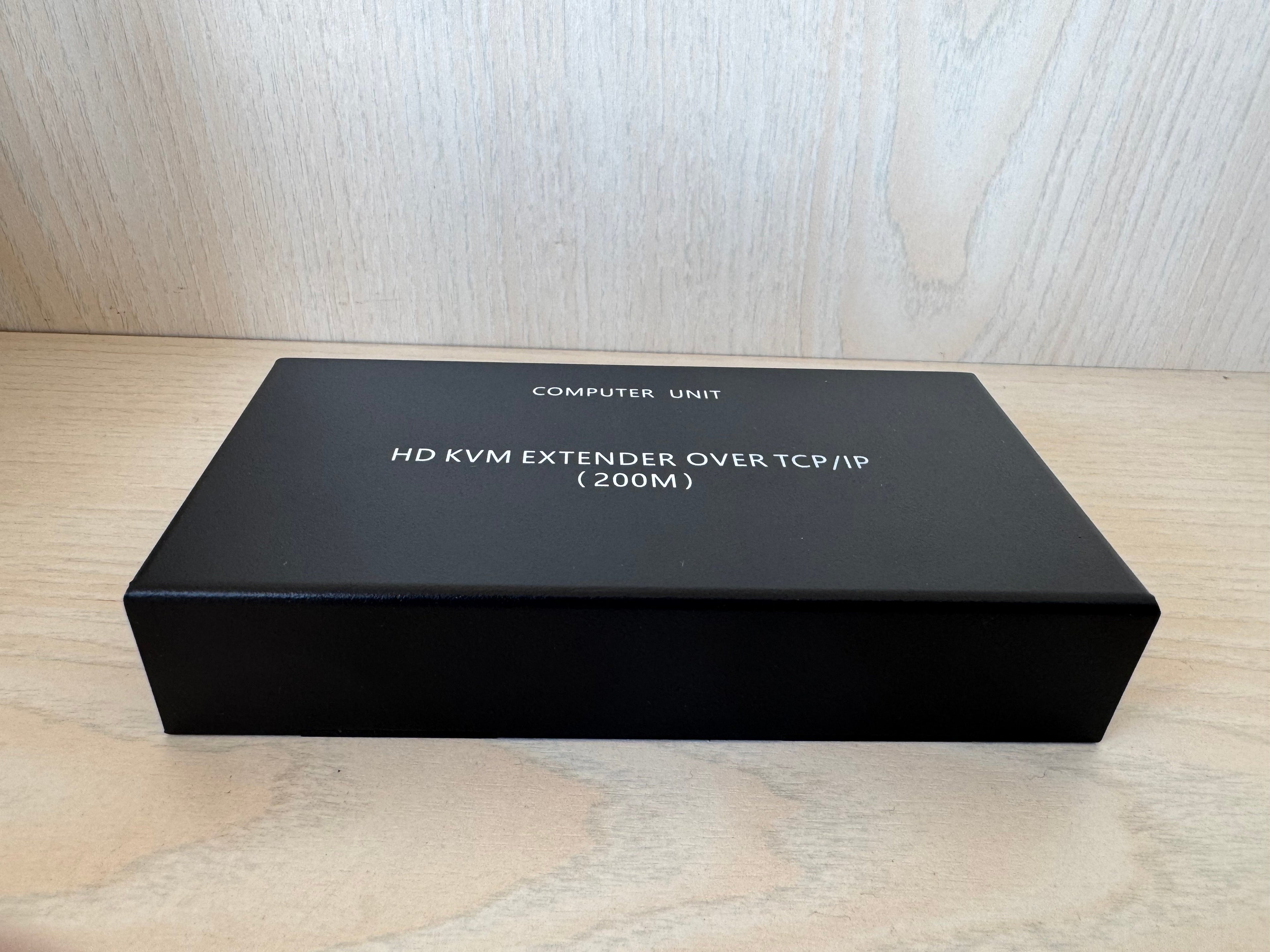 JOOAN HD 200M KVM IP Extender Schwarz Sehr Gut