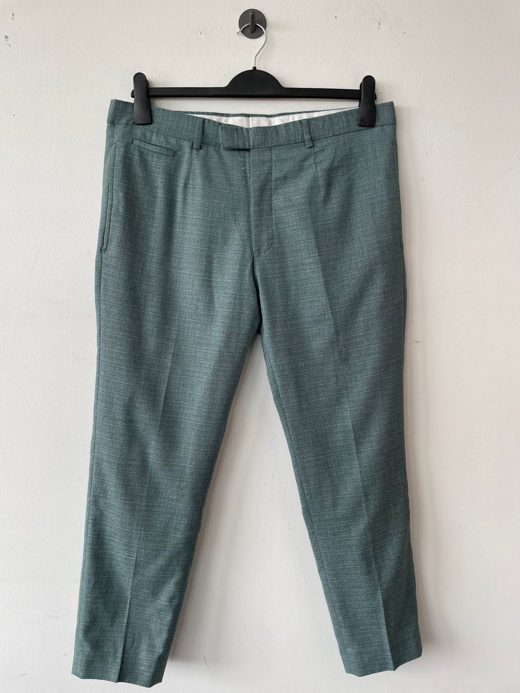 Strellson Slim Fit Trousers Kynd3, Gray Blue, Size 52, Very Good Condition