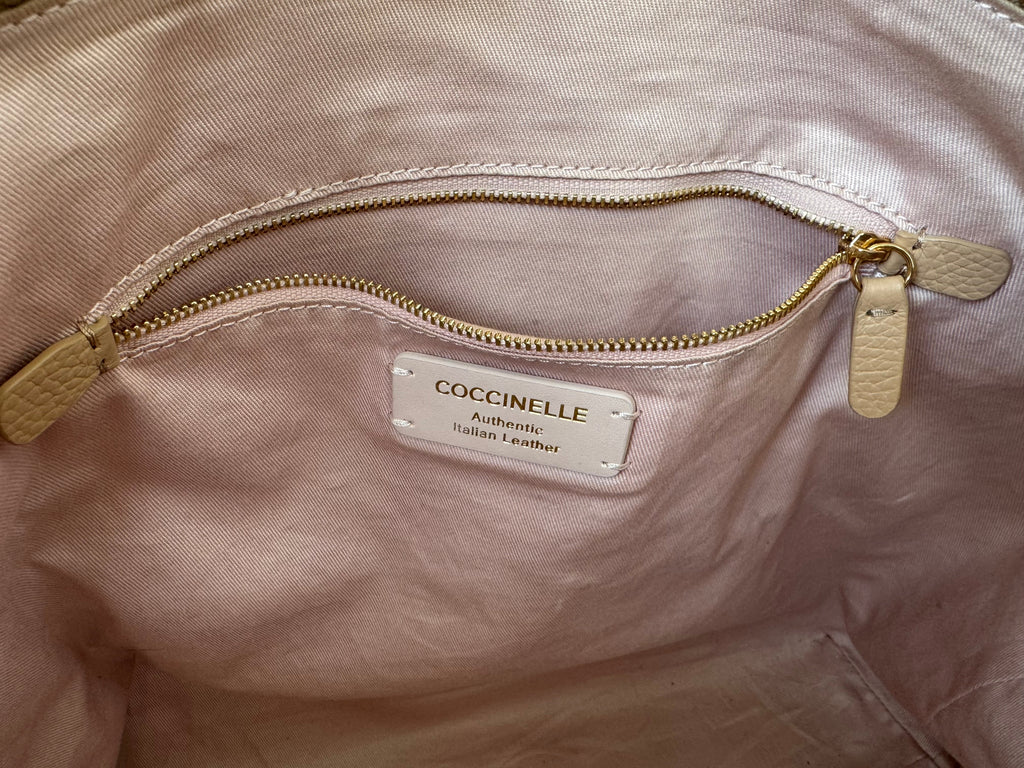 Coccinelle Arlettis Medium Leather Tote Bag, Good Condition