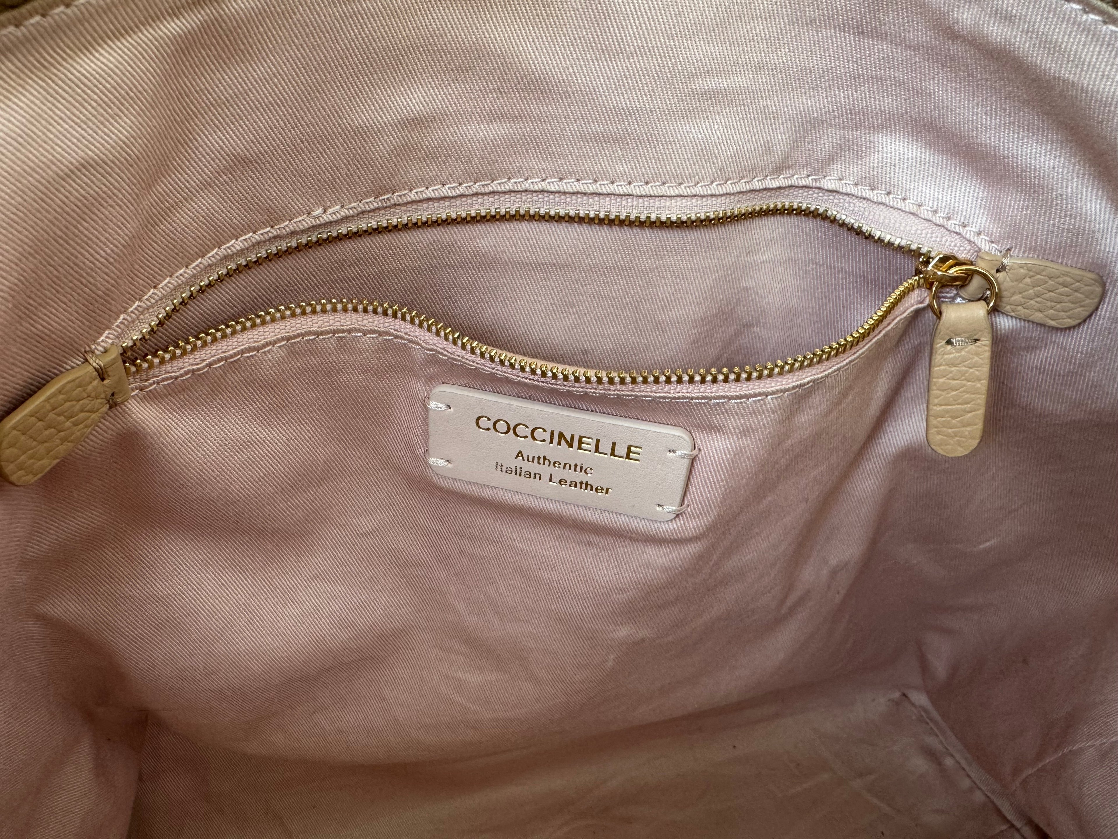Coccinelle Arlettis Medium Leather Tote Bag, Good Condition