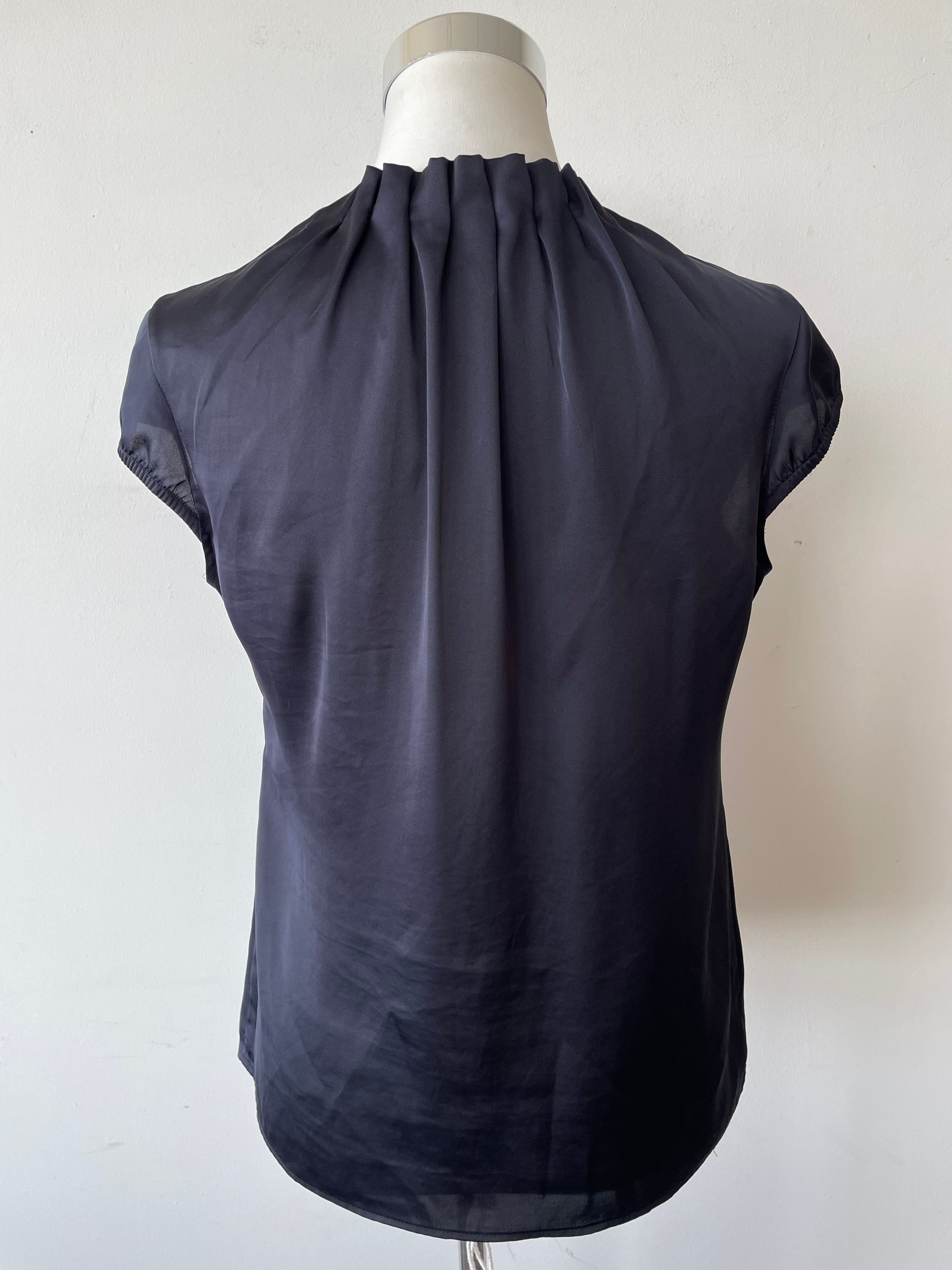 Comma, Bluse – Schwarz, Gr. 36, Sehr Gut