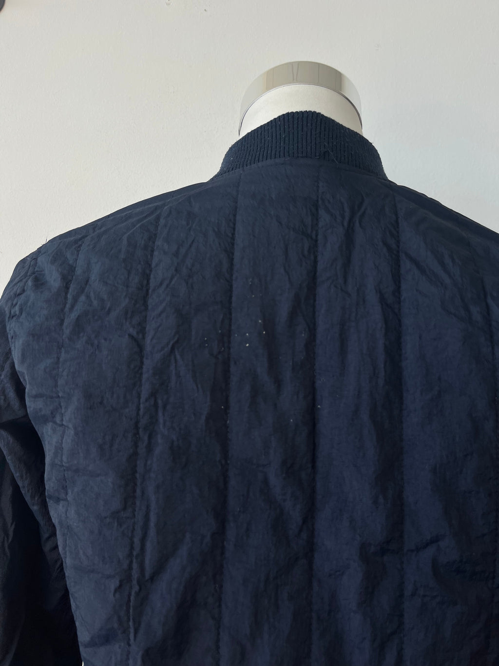 Mads Nørgaard Navy Quilted Bomberjacke, Gr. 12 Jahre, Sehr Gut