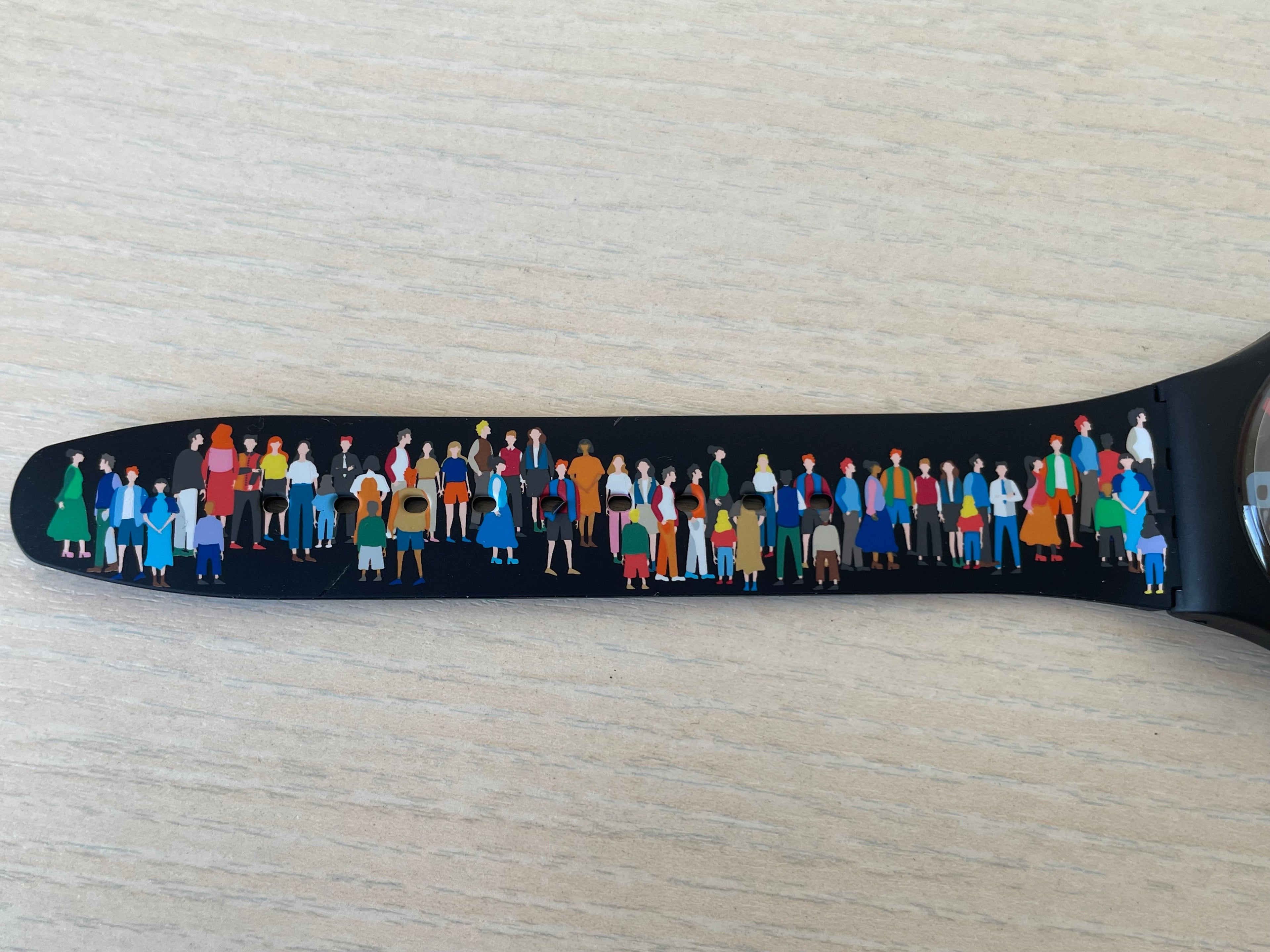 Swatch Aktionär Uhr 2023, Sehr Gut, 25.5cm, Originalbox