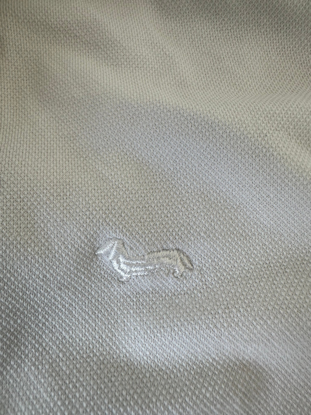 Harmont & Blaine Pullover L | Baumwolle Polo | Weiß | Guter Zustand