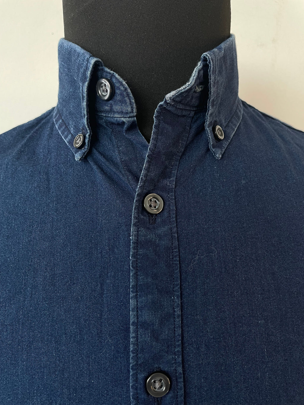 Tommy Hilfiger Shirt New York Fit XS Navy Blau Sehr Gut