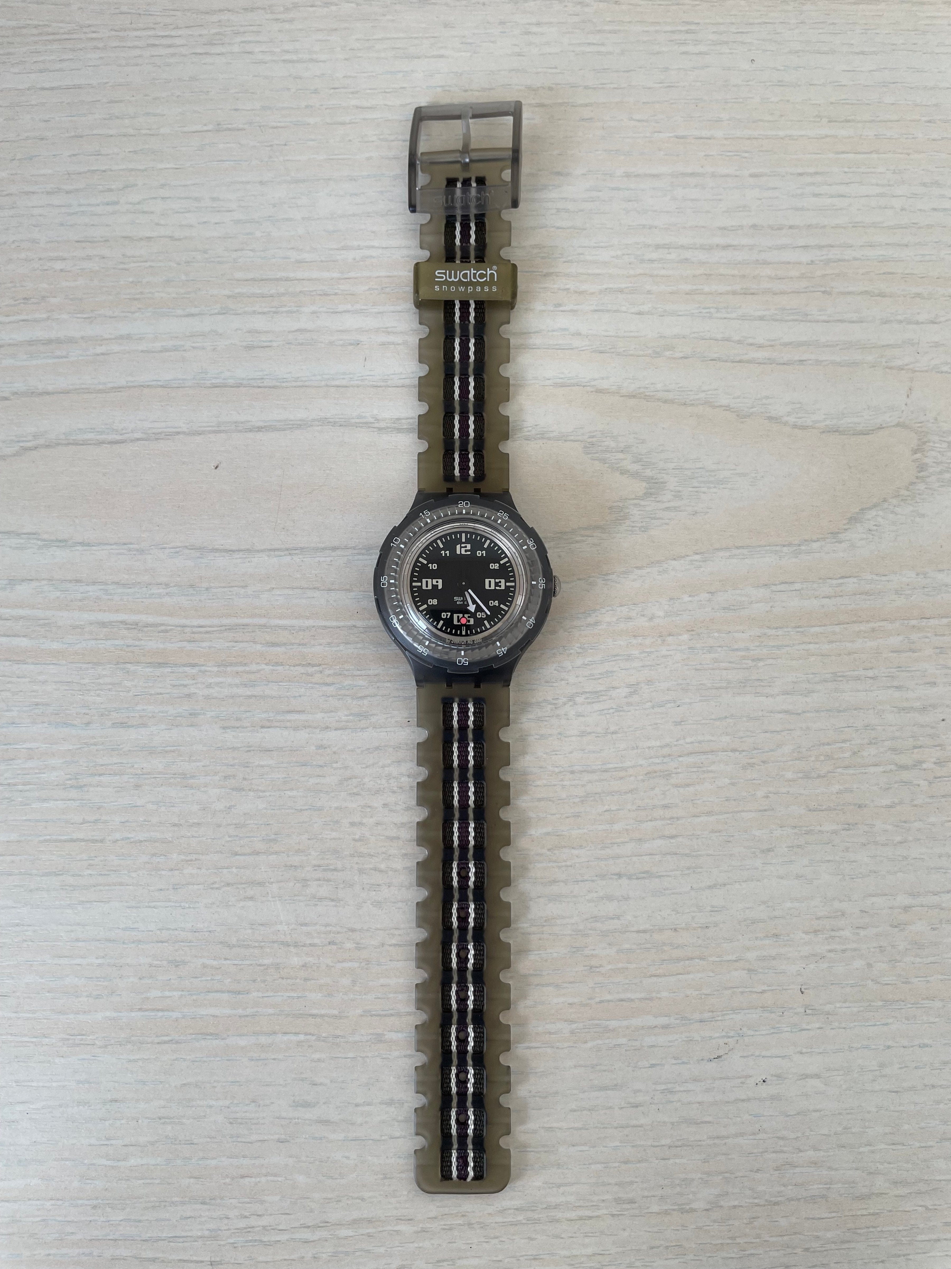 Swatch Scuba 200 SHM103, 38mm, Sehr Gut, Voll funktionsfähig, Batterien inkl.