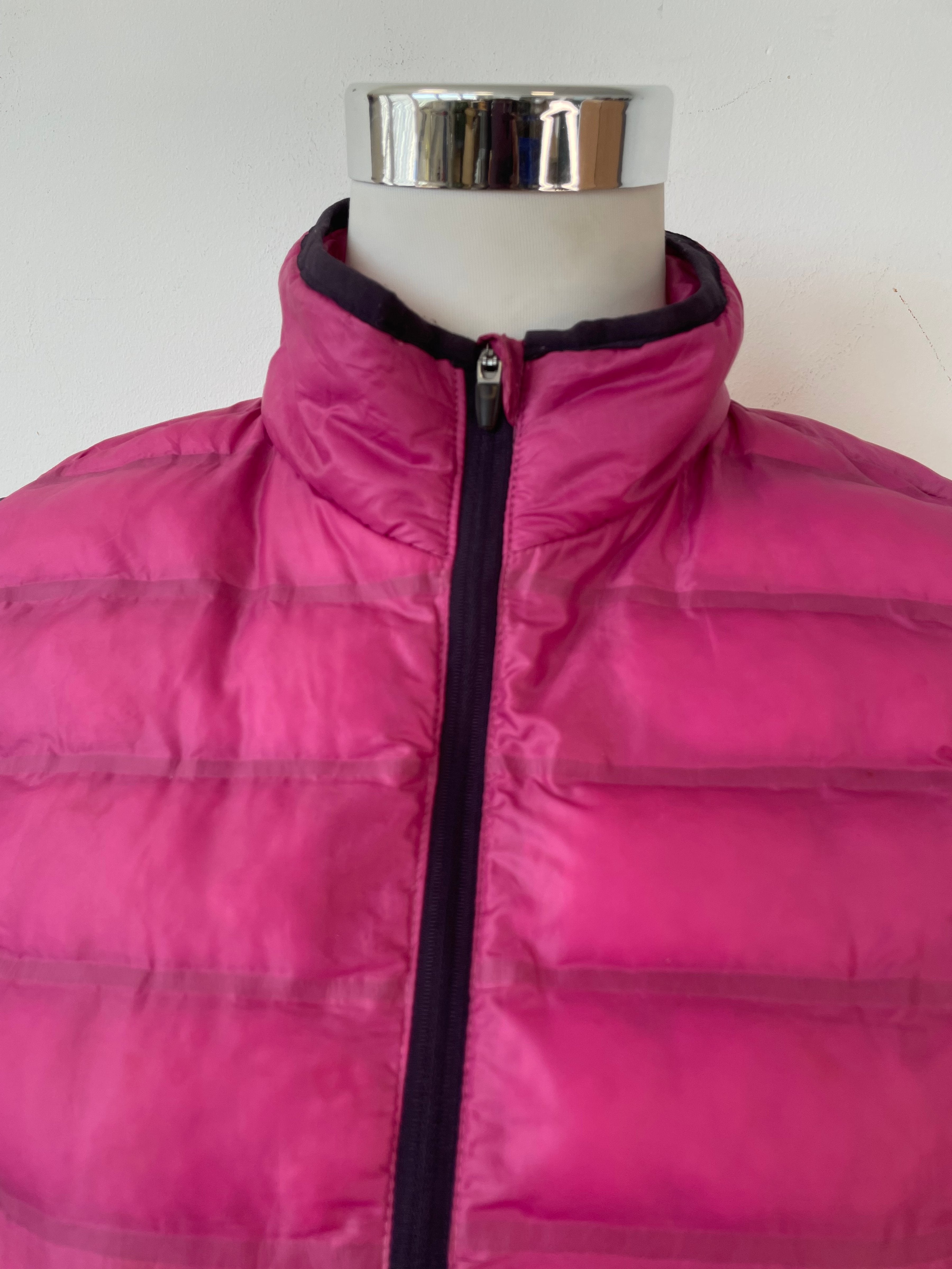 Shamp Damen Puffer Weste S Pink, guter Zustand, 70cm Länge, 48cm Brust