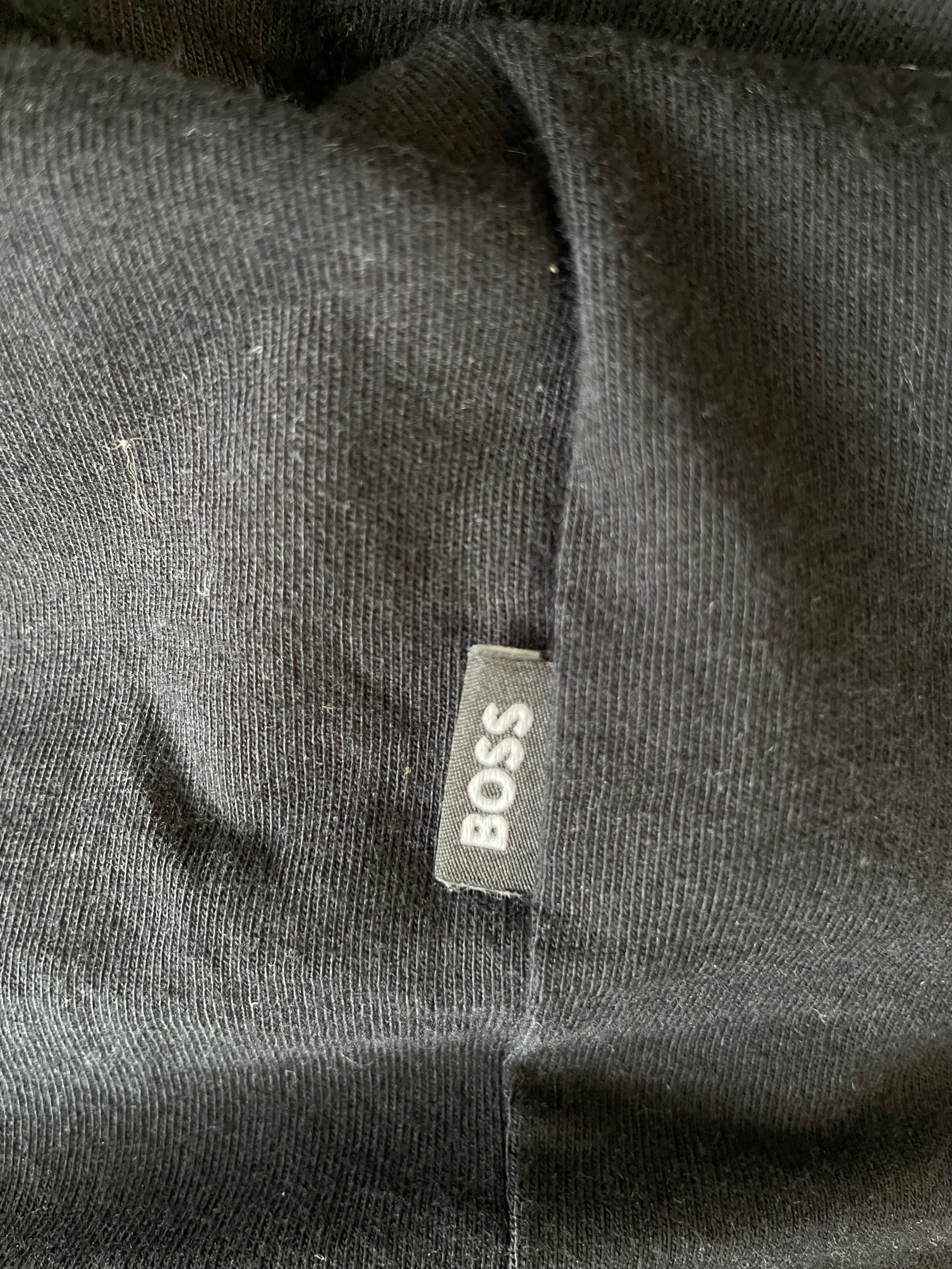 BOSS Camouflage Logo T-Shirt – Black, Size L, Very Good Condition