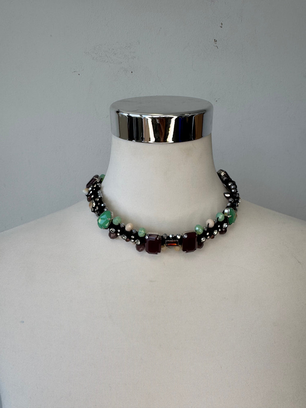 Max&Co. Necklace Bold Funky Design Multicolor 46cm Very Good