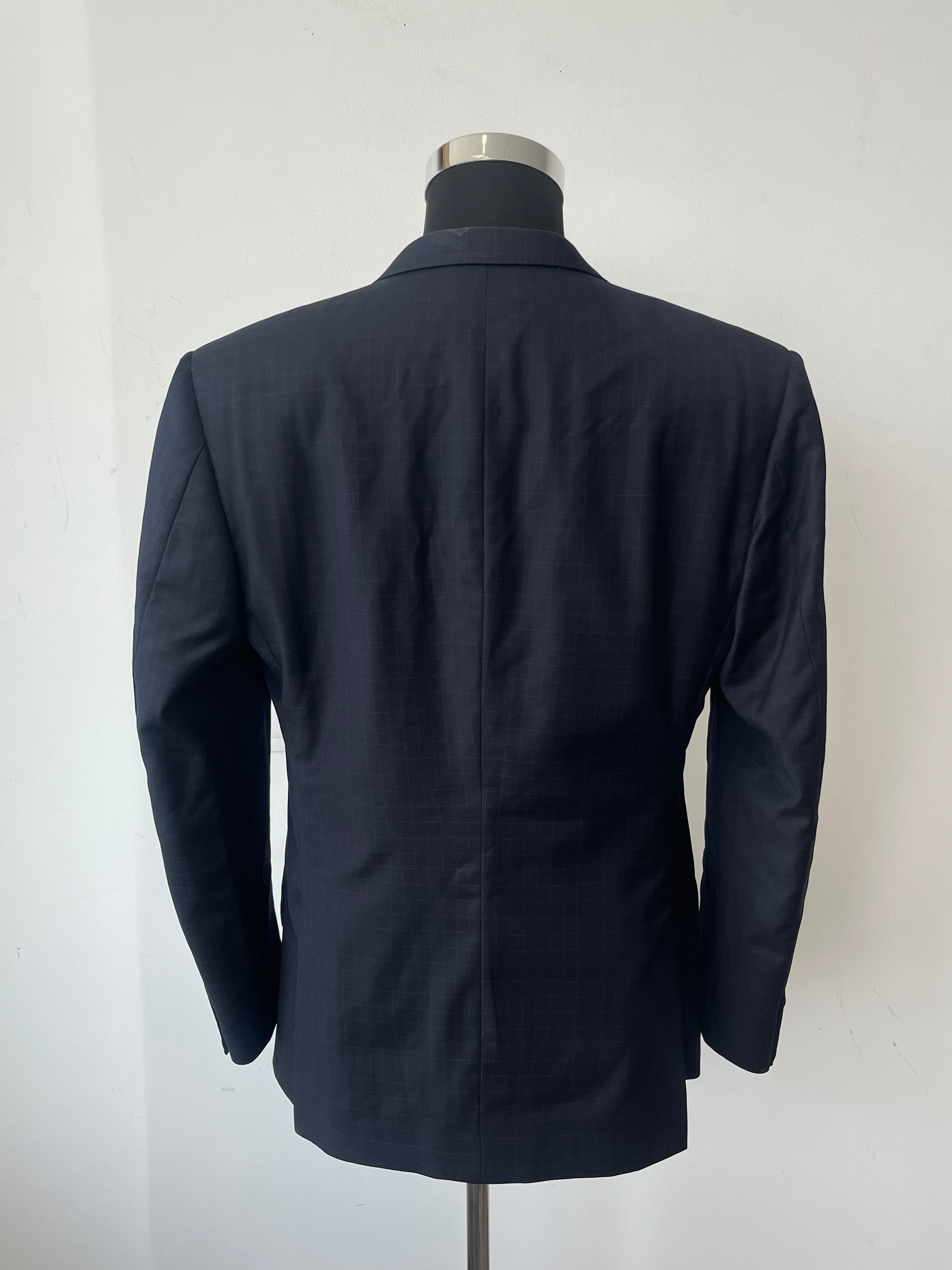 Parmar Fine Textile & Tailoring Blazer, Navy, Gr. 50, Wollmix, Gut