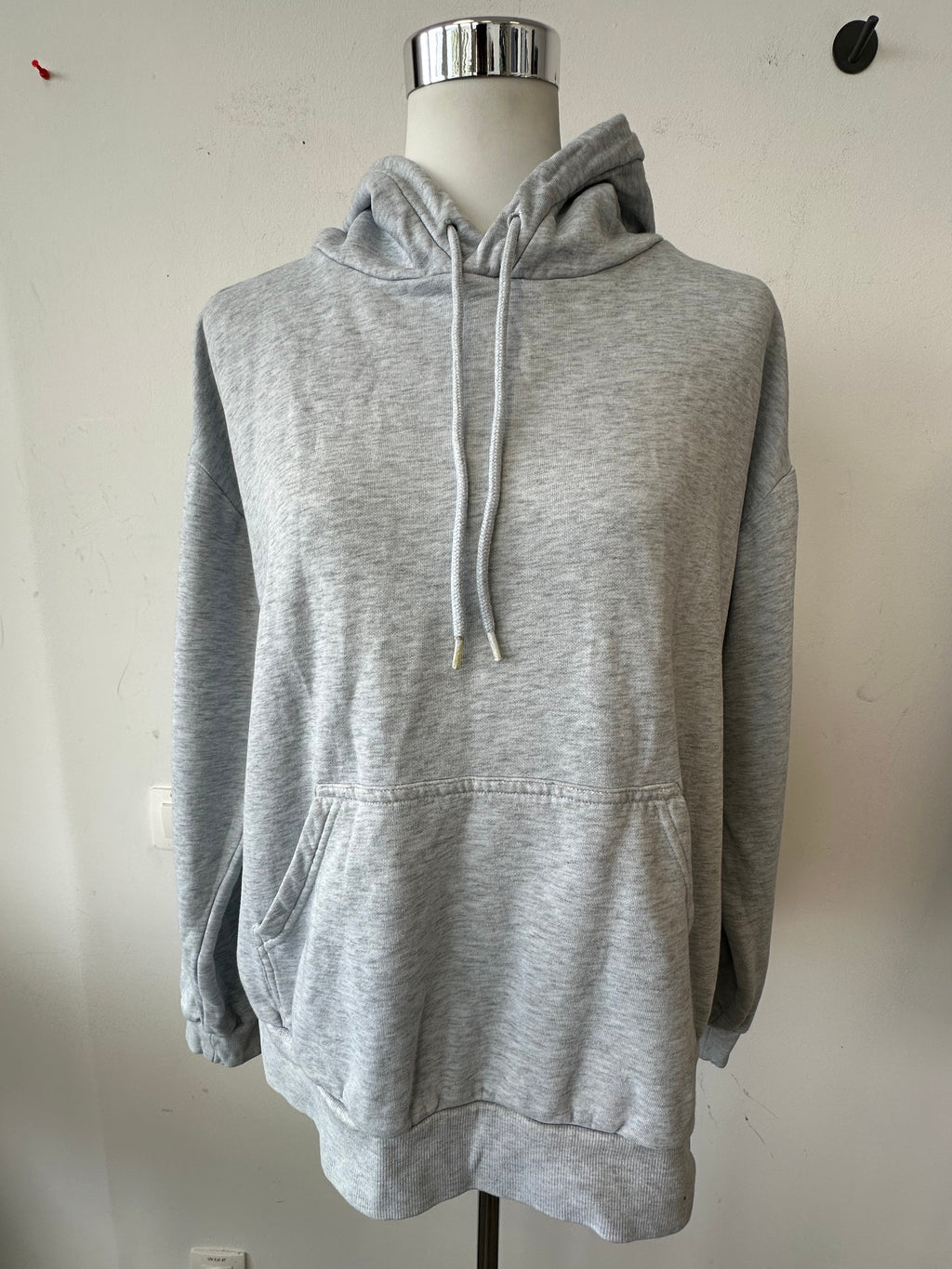 H&M Basic Grey Hoodie, Size M, Very Good Condition