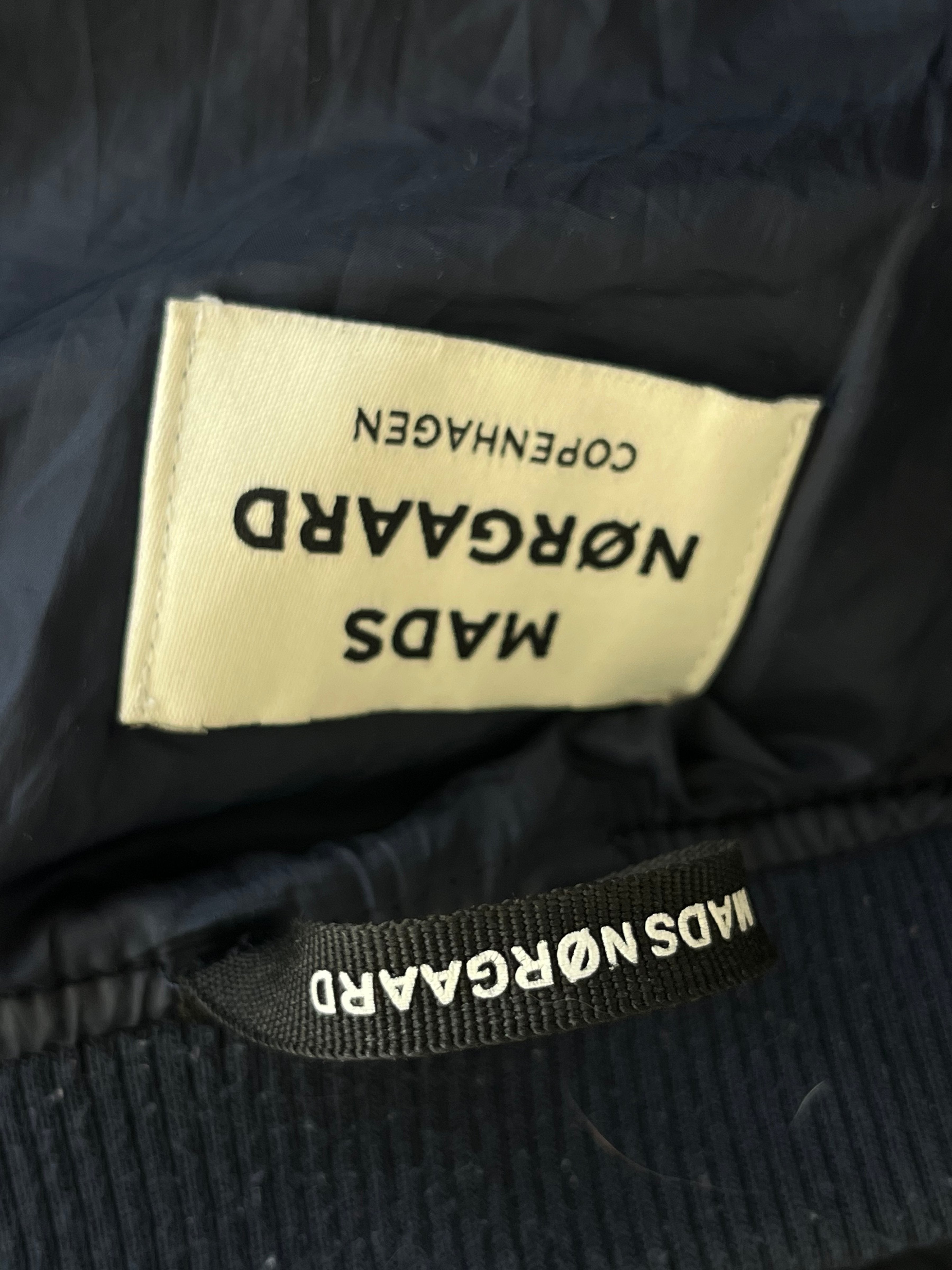 Mads Nørgaard Navy Quilted Bomberjacke, Gr. 12 Jahre, Sehr Gut