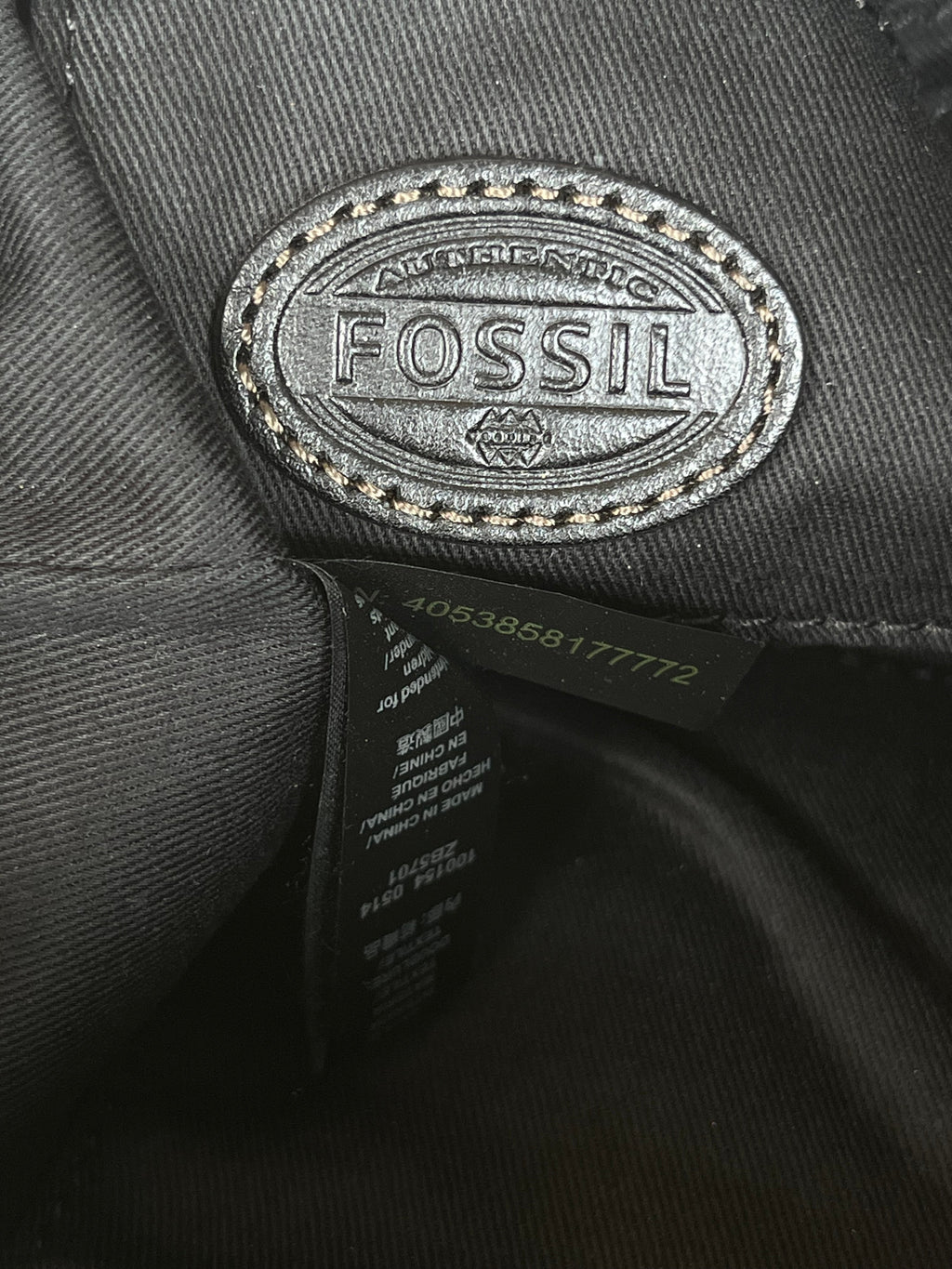 Fossil Sydney Crossbody Bag Medium Leather, Very Good, 28x18cm
