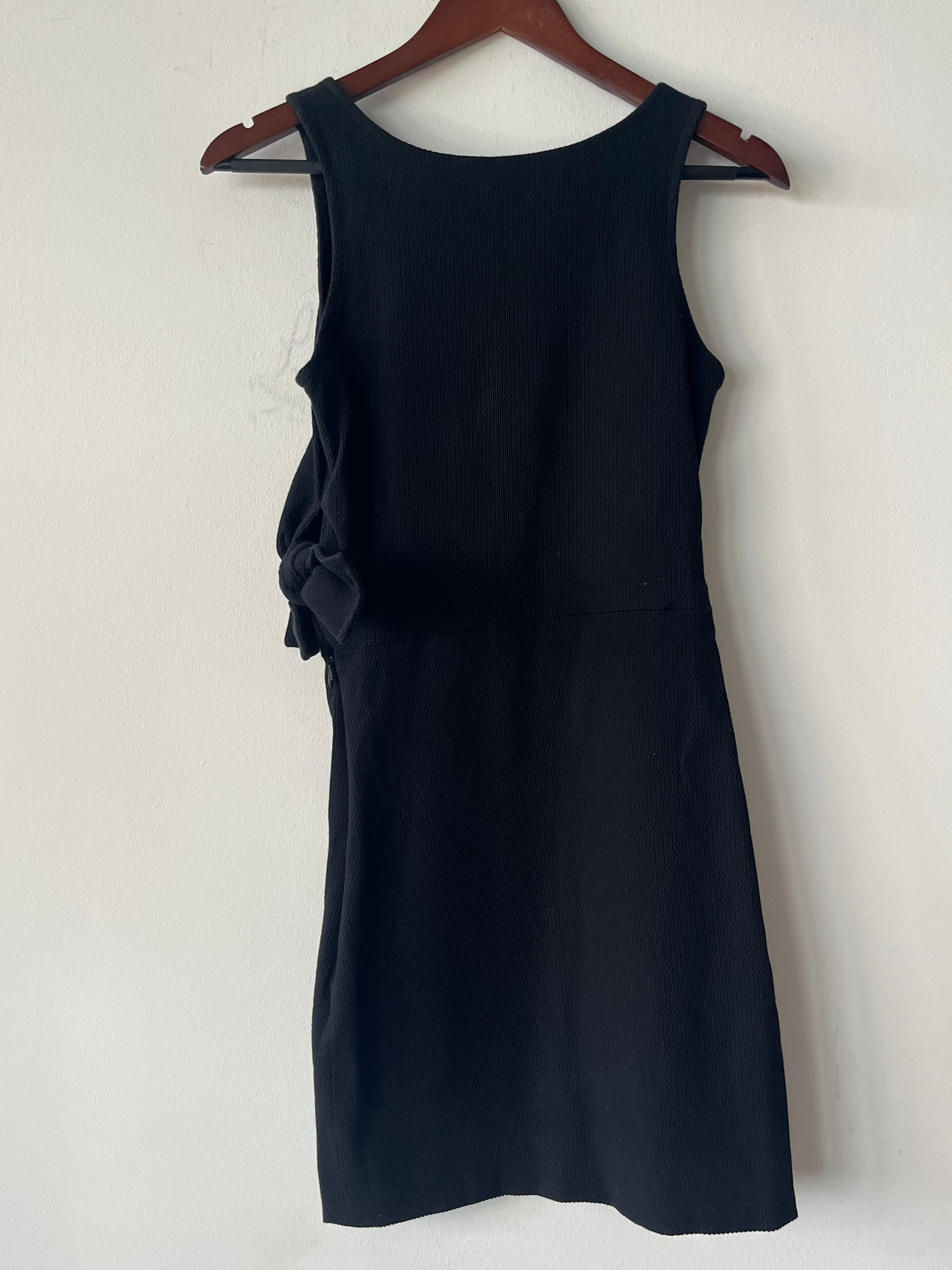 JIL SANDER + Rib Knit Midi Dress – Black, Size M, Good Condition