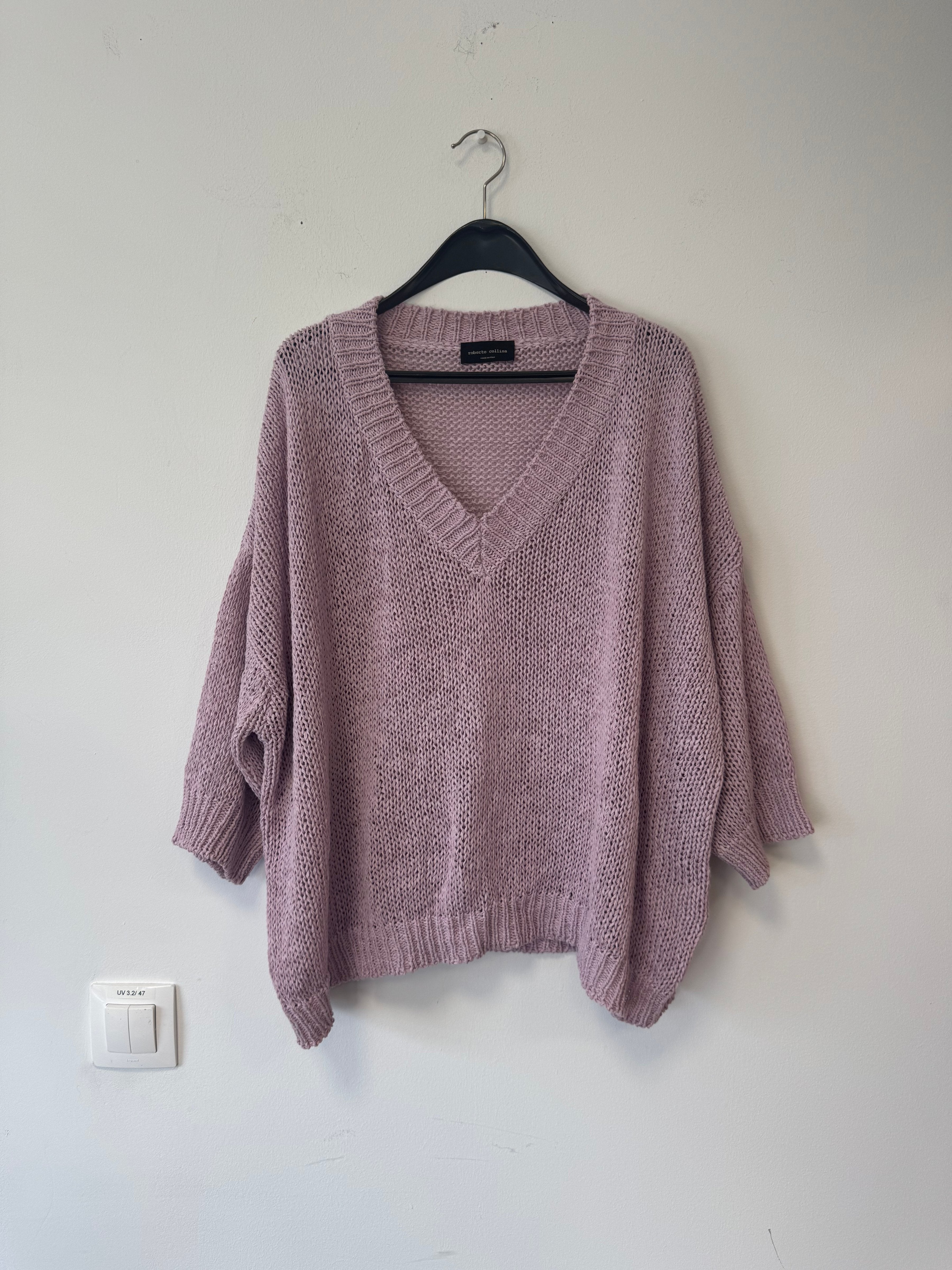 Roberto Collina Blush Strickpullover, Größe L, Zustand: Gut