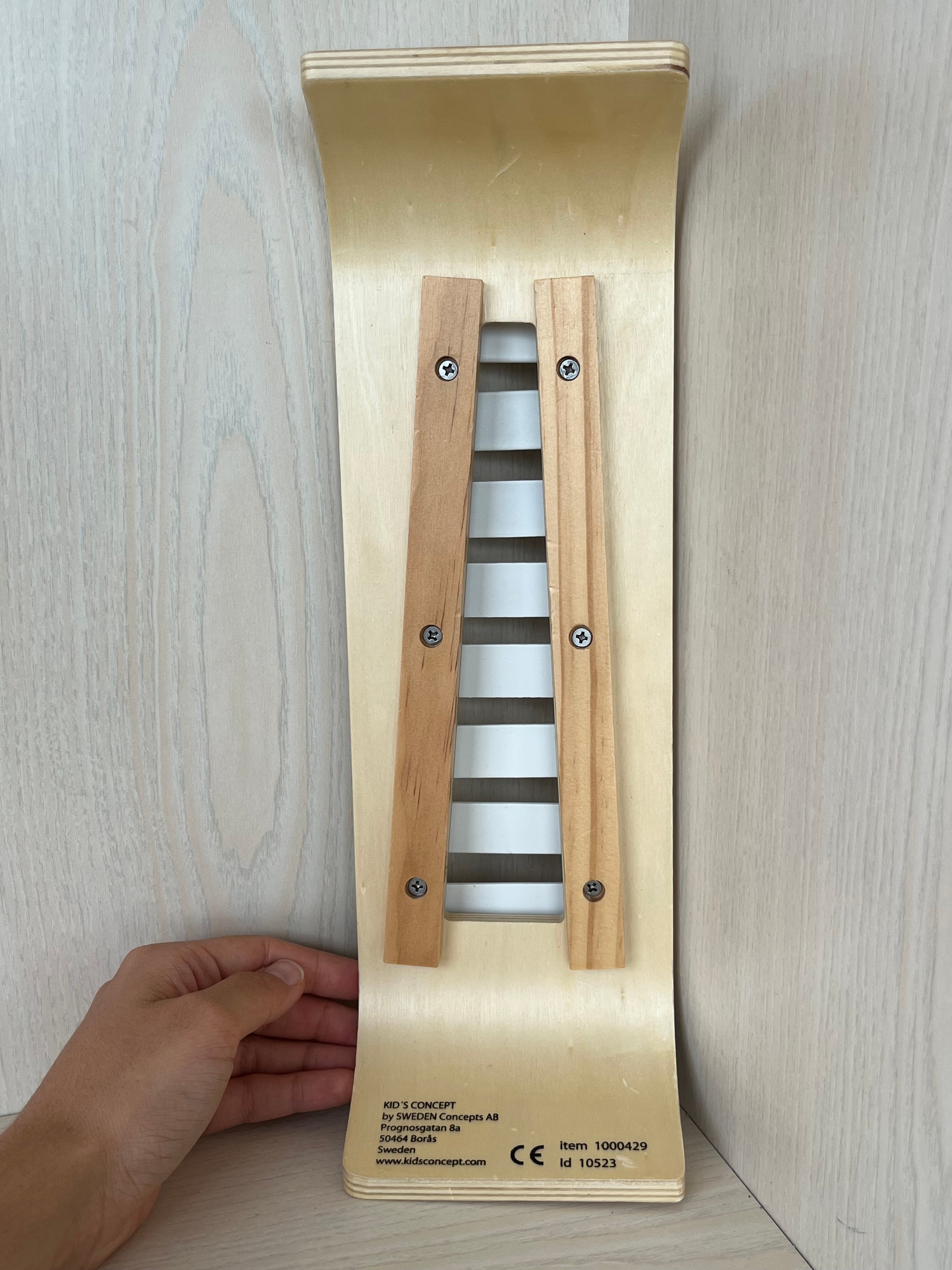 Kid's Concept Holzxylophon – sehr guter Zustand, 30 cm, Natur/Weiß