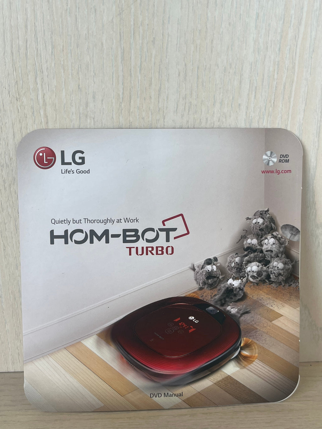 LG Hom-Bot Turbo Accessories Kit, Yellow/Black, Like New