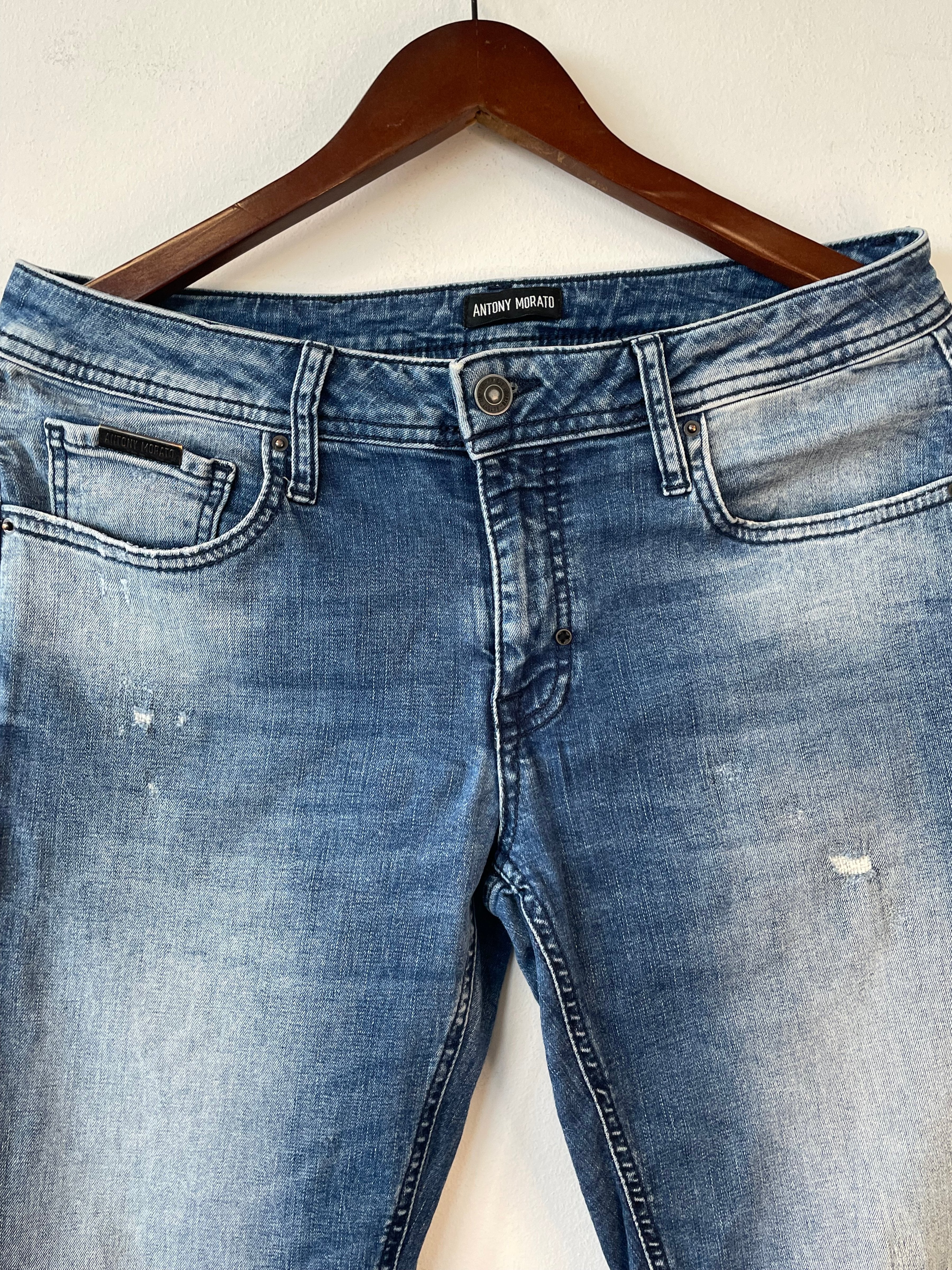Antony Morato Jeans Tapered Blue 34 Gut