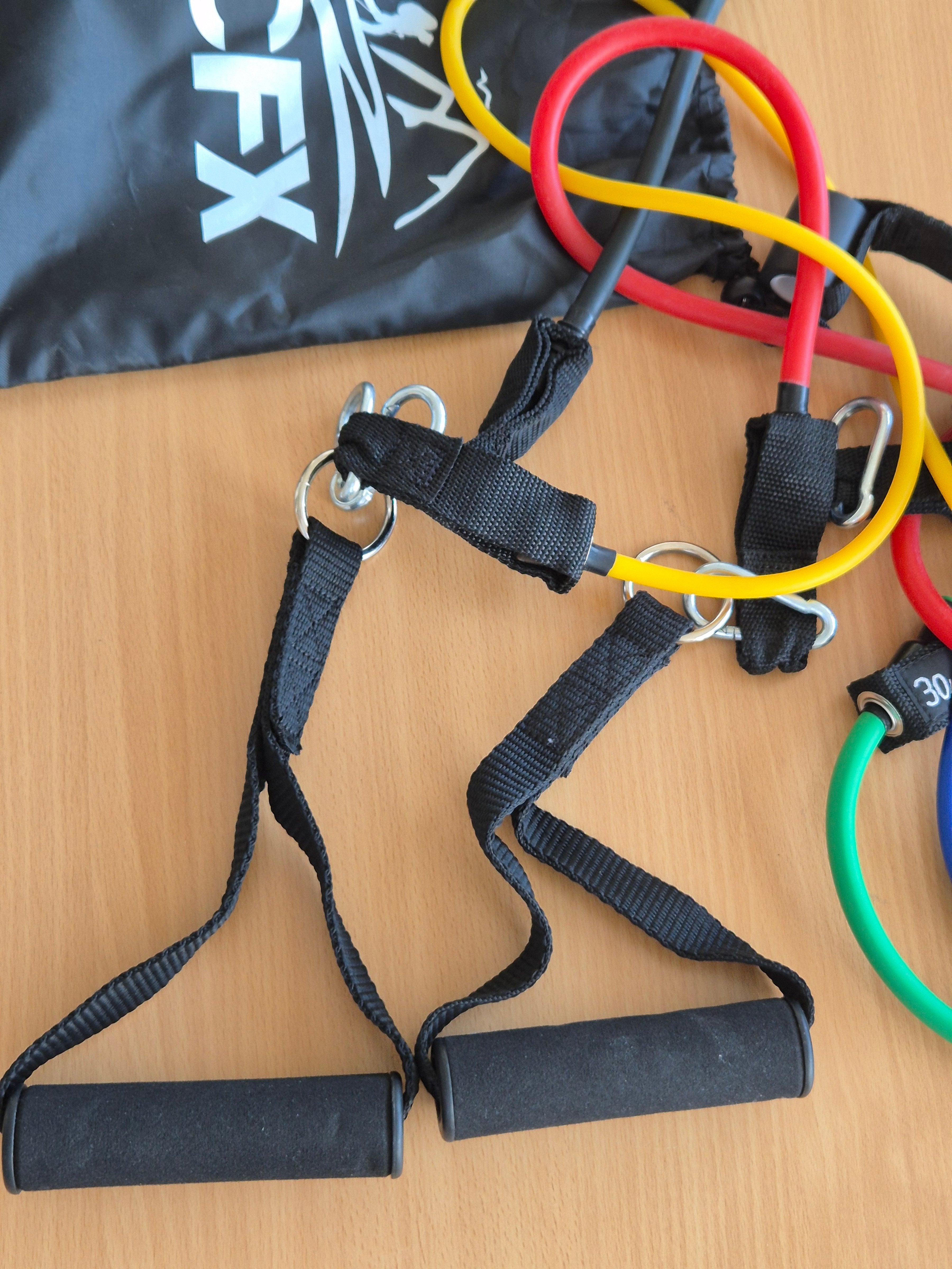 CFX Widerstandsband-Set, Verschiedene Stärken, Multicolor, Sehr Gut