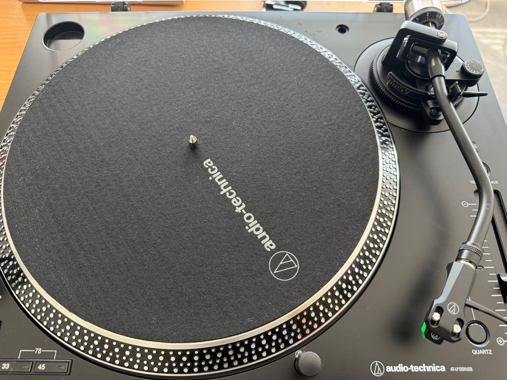 Audio-Technica Plattenspieler AT-LP120XUSB Schwarz, Sehr Gut