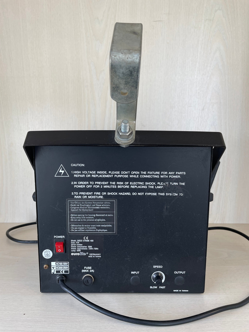Eurolite Disco Strobe 400, Schwarz, Zustand: Gut