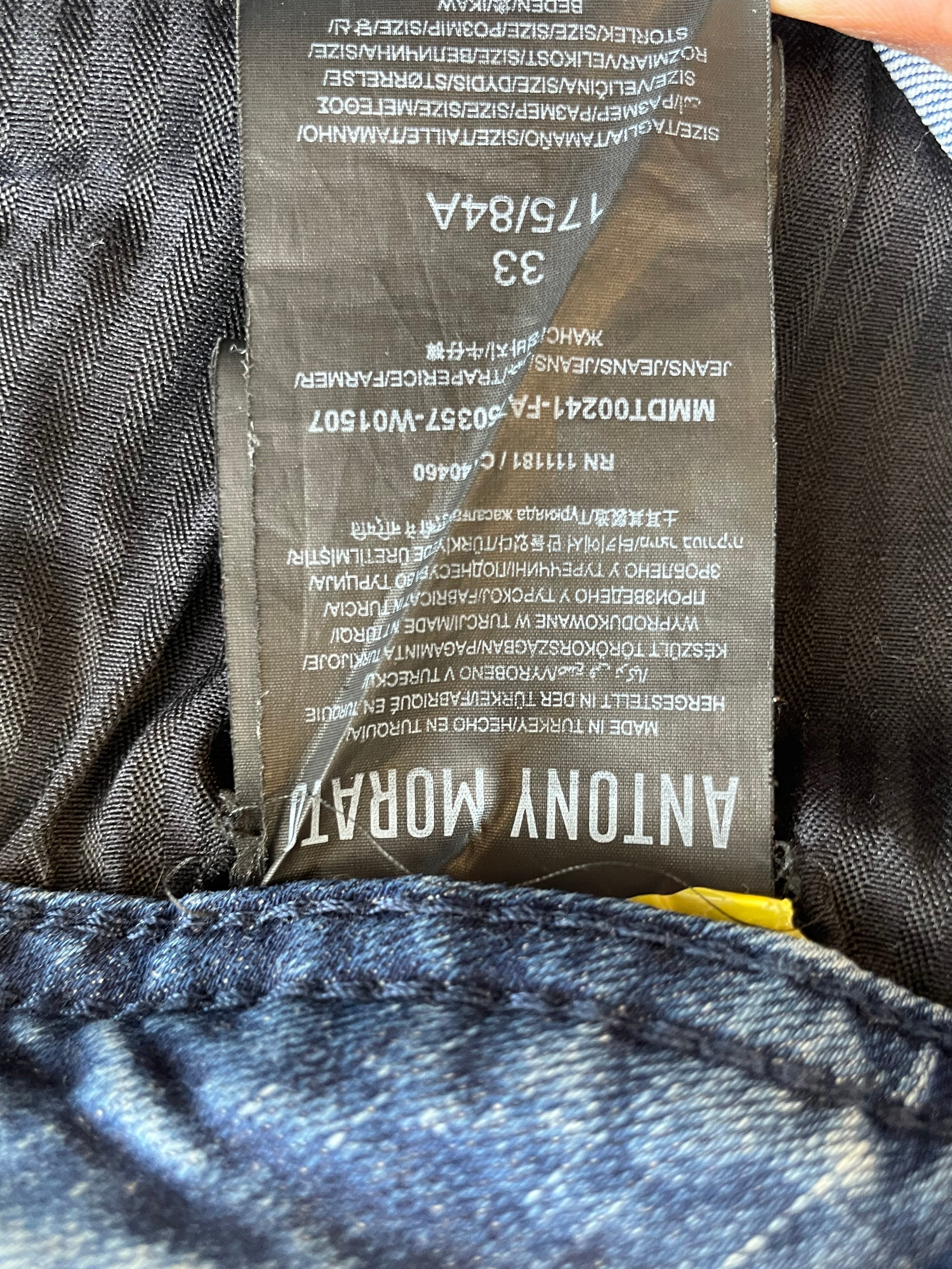 Antony Morato Jeans Tapered Blue 34 Gut