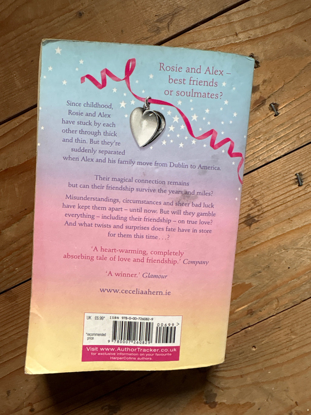 Cecelia Ahern – Where Rainbows End (English, UK Paperback, Normal Use)