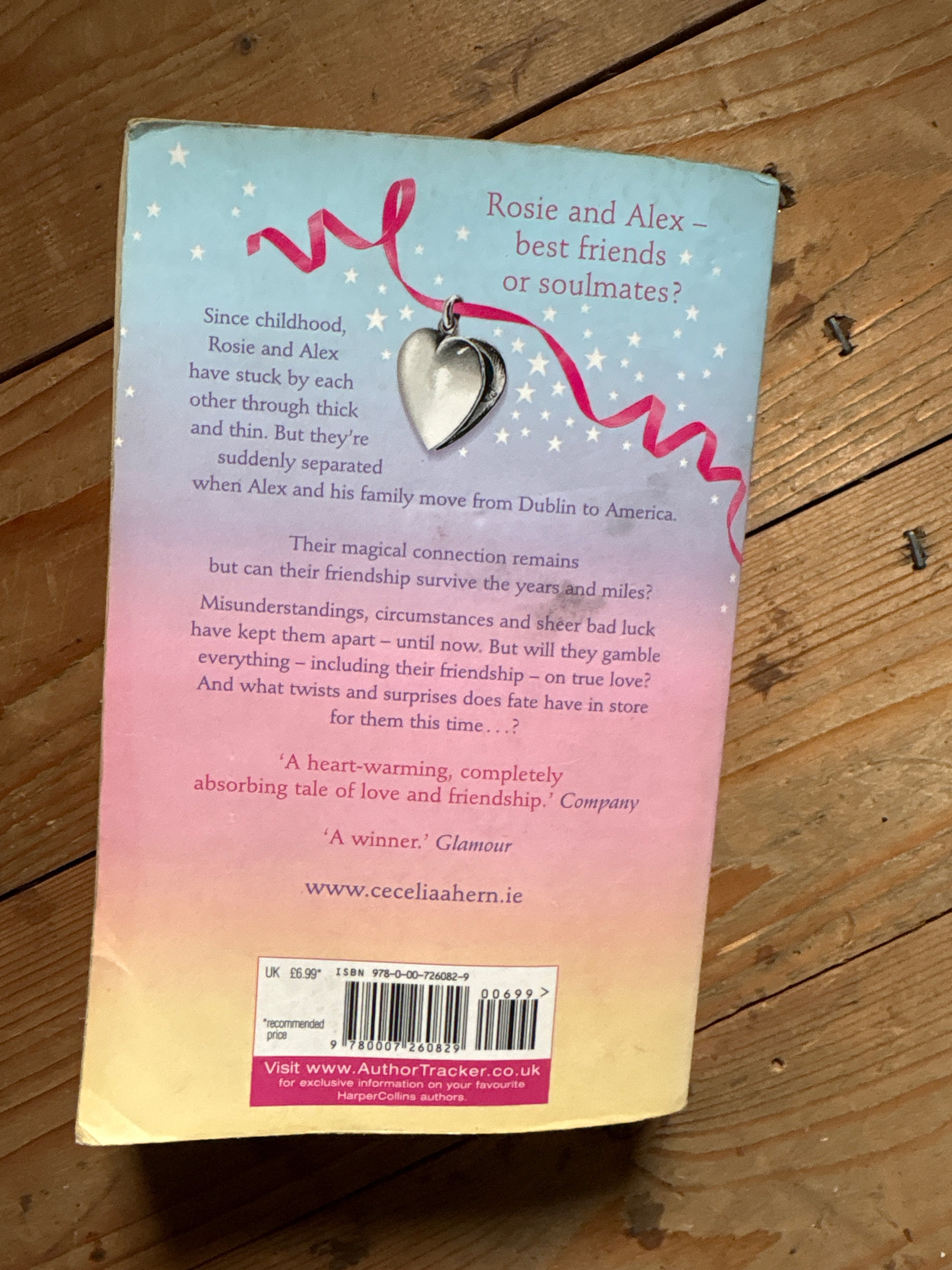 Cecelia Ahern – Where Rainbows End (English, UK Paperback, Normal Use)