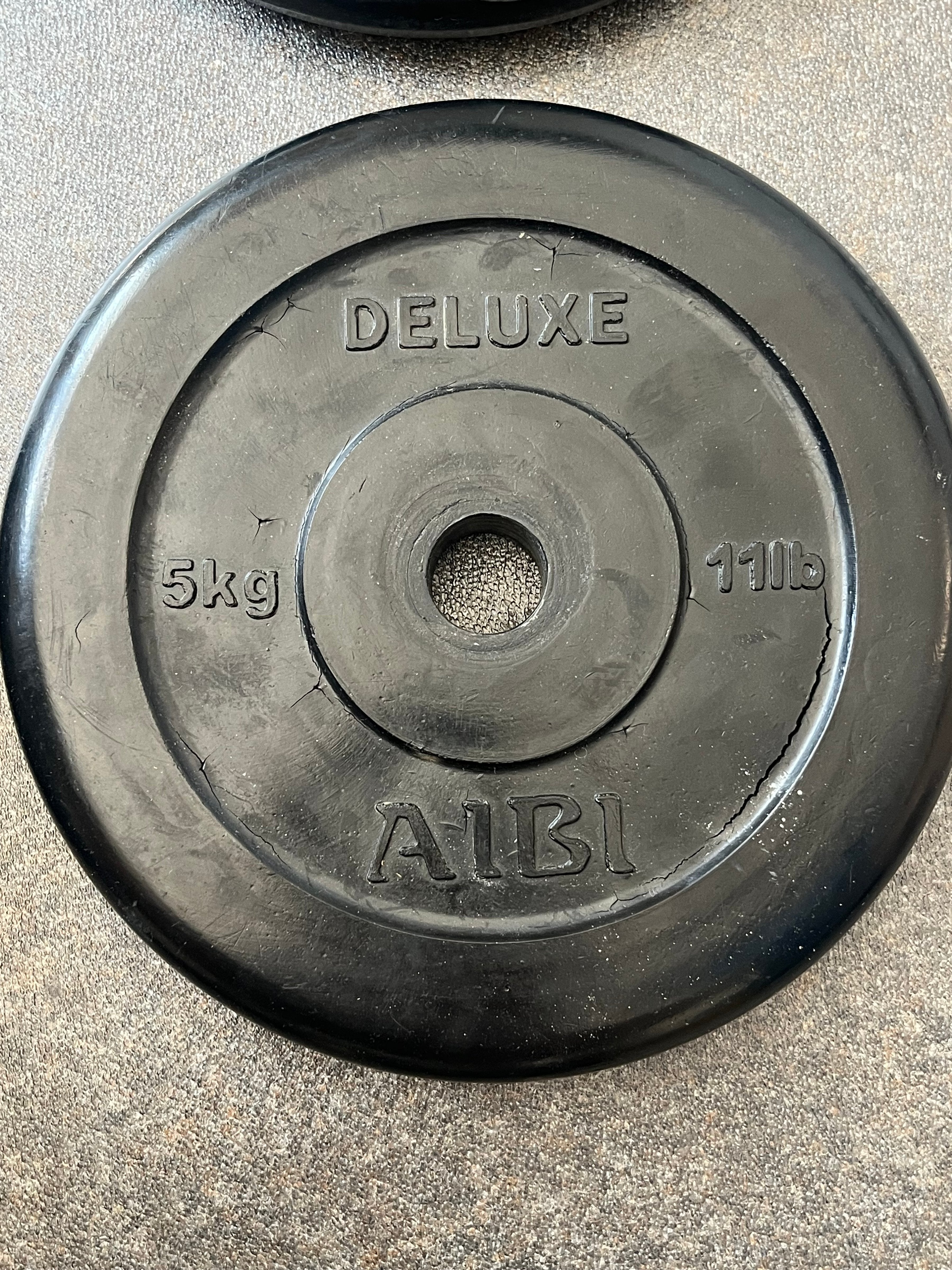 AIBI Deluxe Adjustable Dumbbell Set, Black, Good Condition