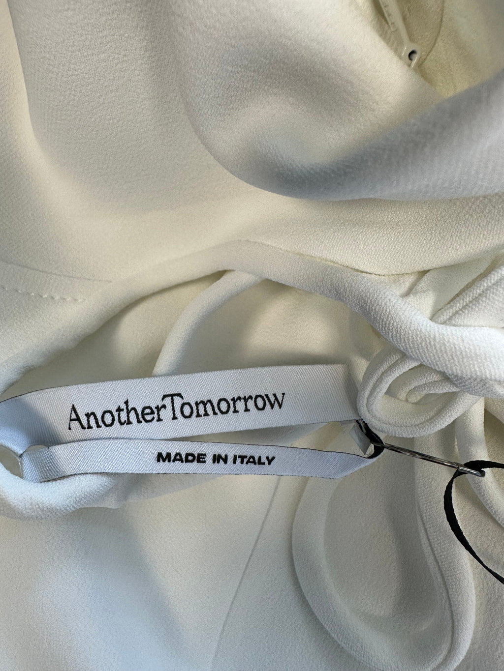 Another Tomorrow Kleid A124DRO76-VI Weiß Gr. 42 Neu
