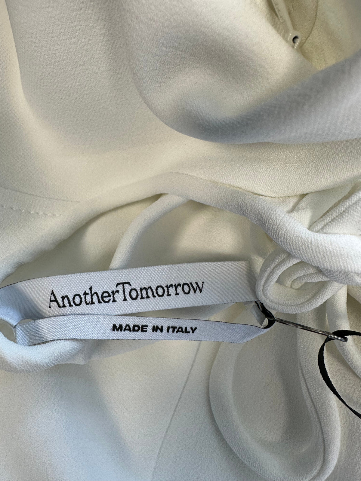 Another Tomorrow Kleid A124DRO76-VI Weiß Gr. 42 Neu