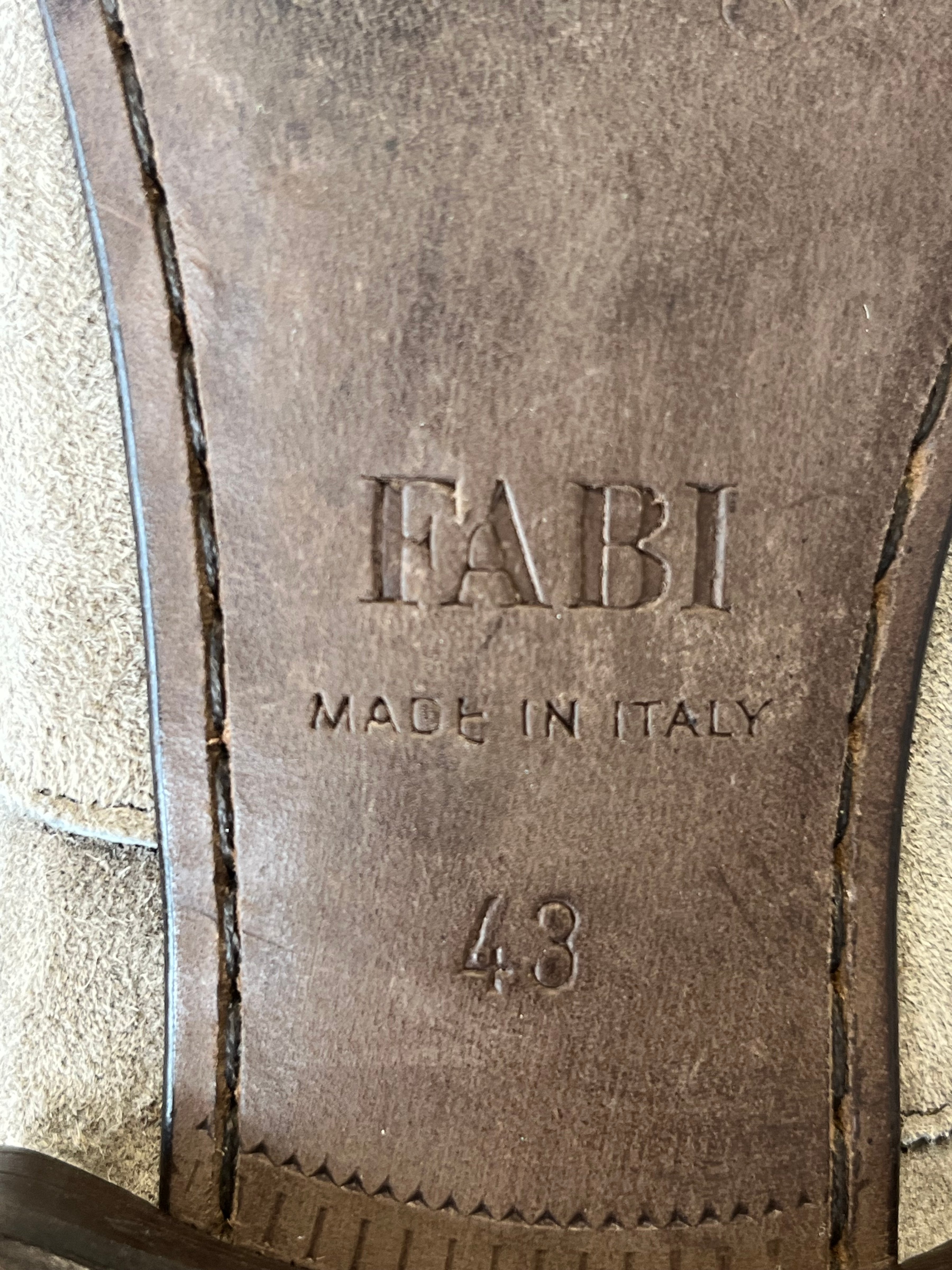 Fabi Herren Oxford Schuhe Wildleder Grau Größe 43 Sehr Gut