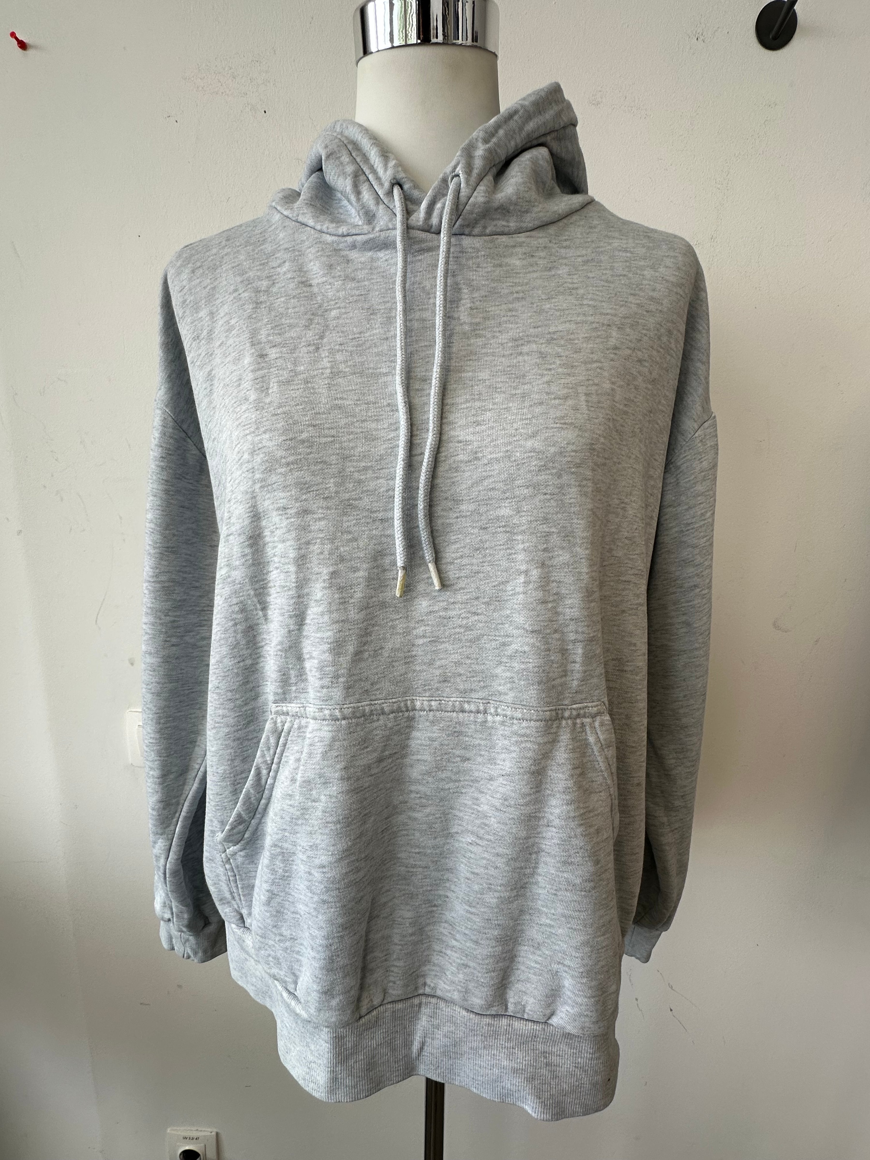 H&M Basic Grey Hoodie, Size M, Very Good Condition