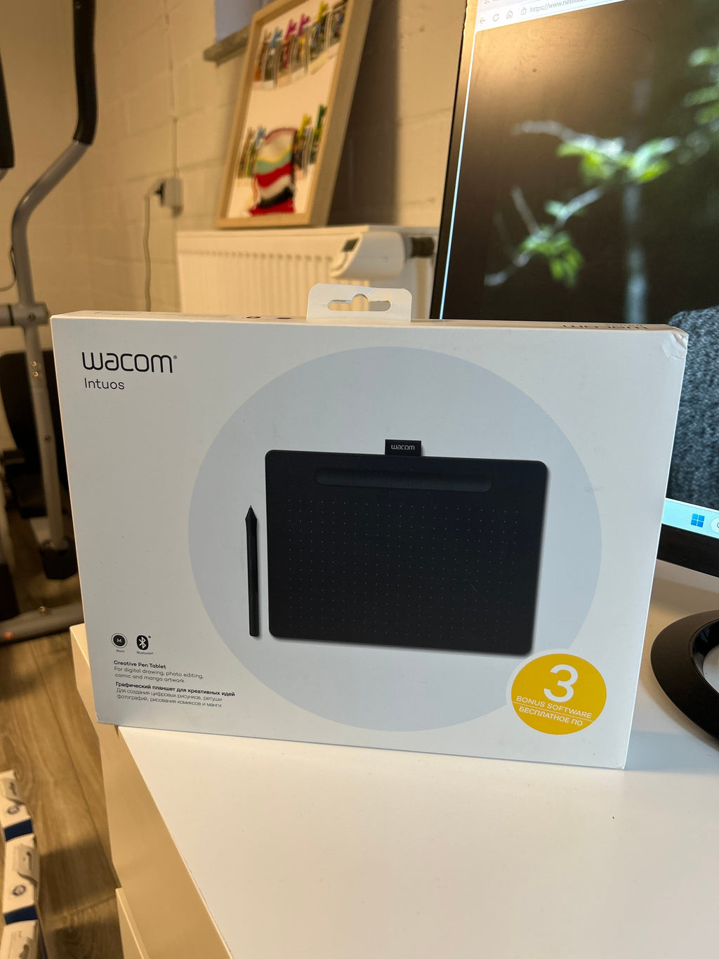 Wacom Intuos CTL6100WLK0, Schwarz, Medium, Sehr Gut