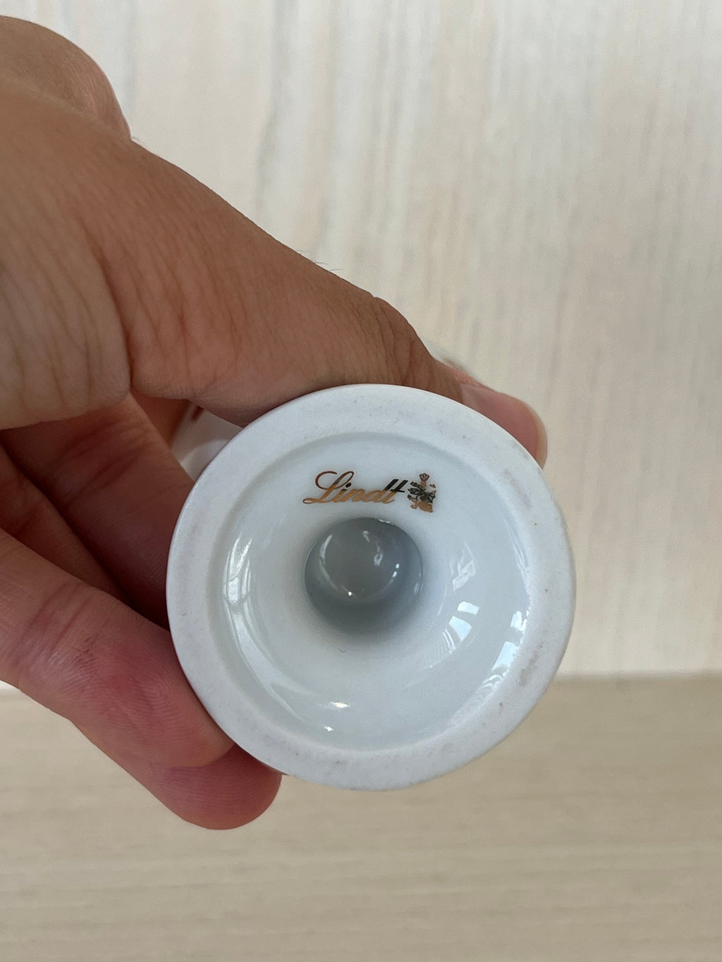 Lindt Easter Bunny Porcelain Egg Cup, Very Good Condition, 6.5 cm