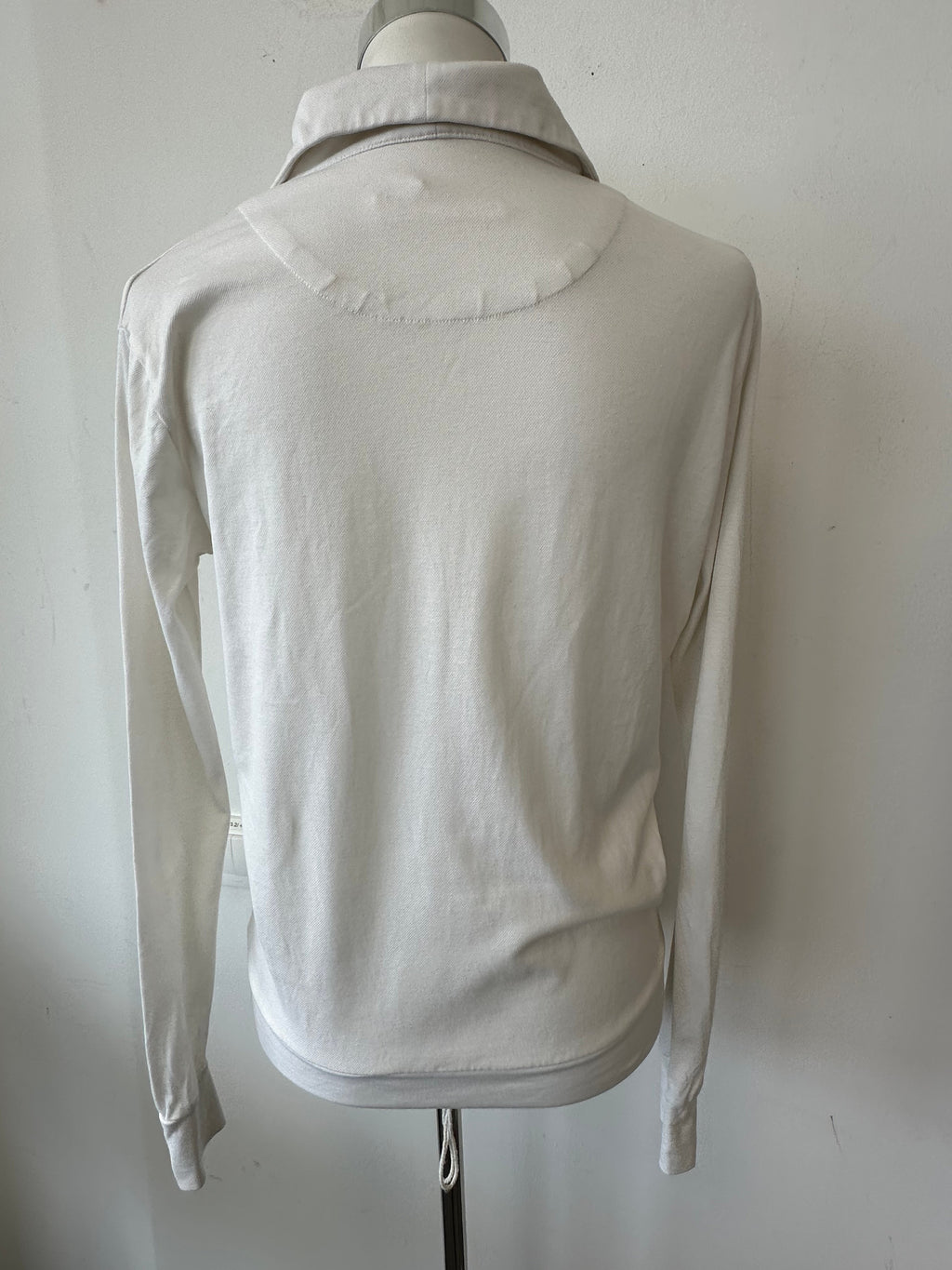 Harmont & Blaine Pullover L | Baumwolle Polo | Weiß | Guter Zustand