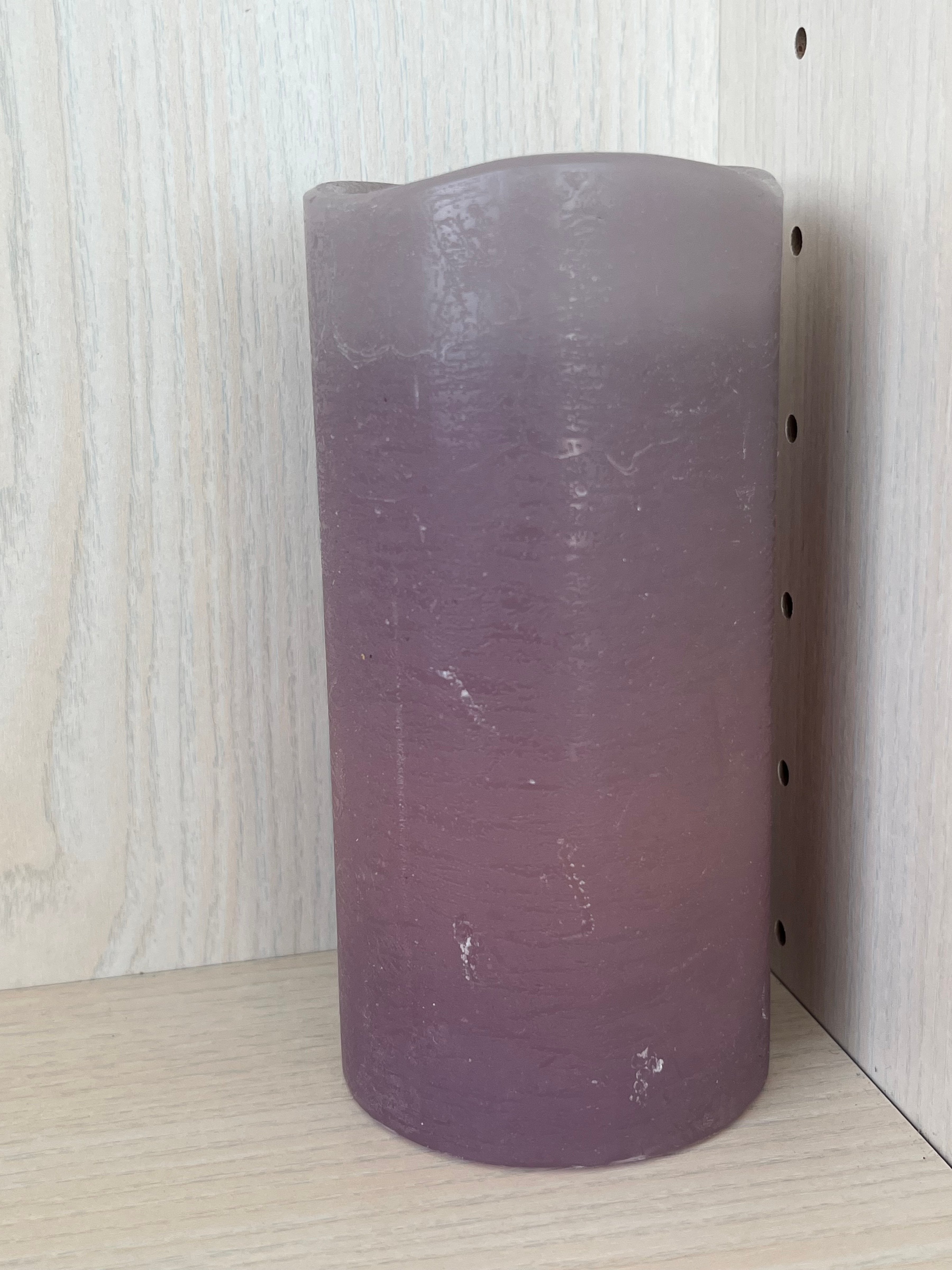 Elambia Flammenlose Kerze C4709 Lila 15cm Hoch Zustand: Gut