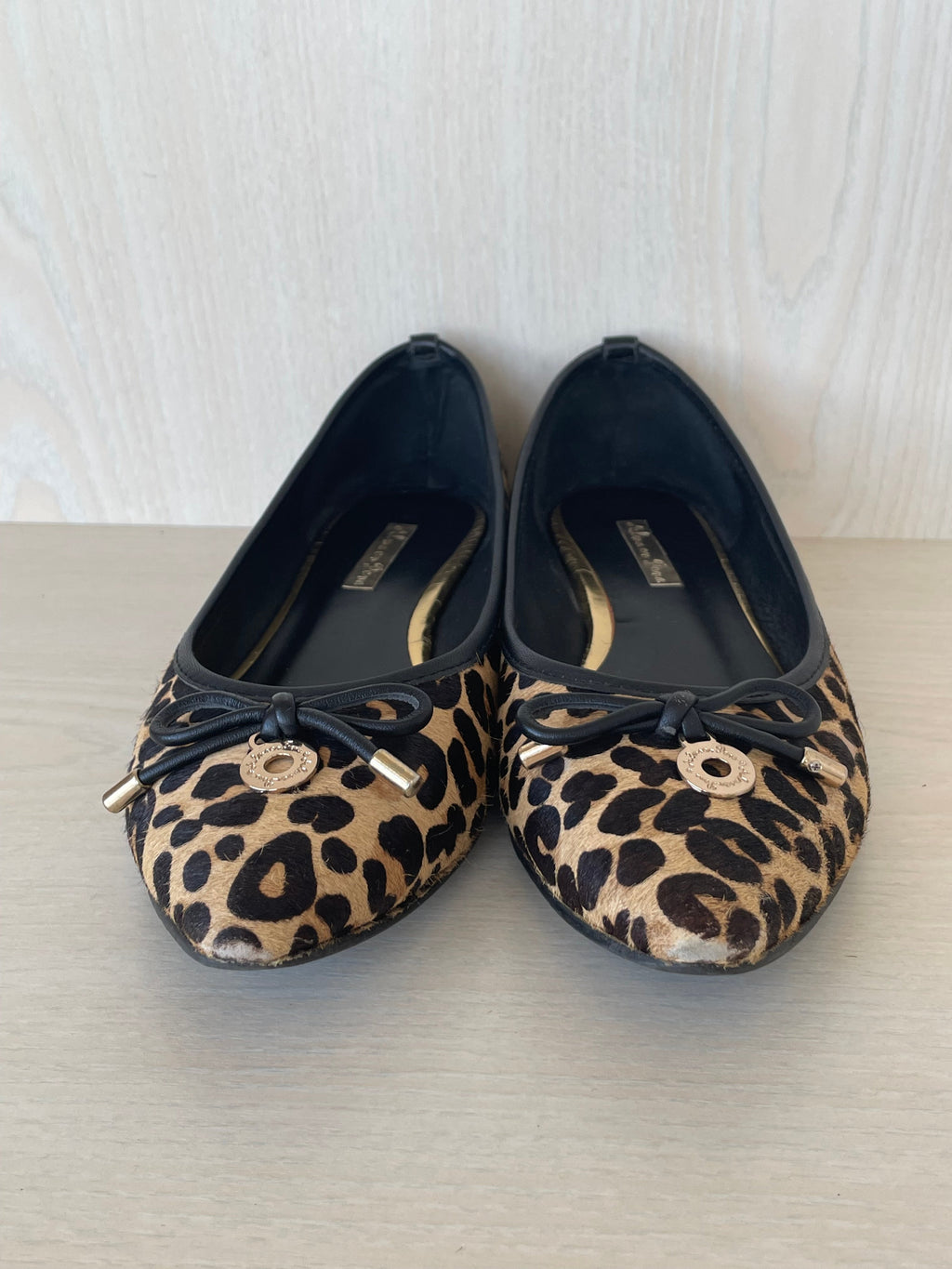 Alma en Pena Animal Print Flats, Leopard, Gr. 38, Zustand: Gut