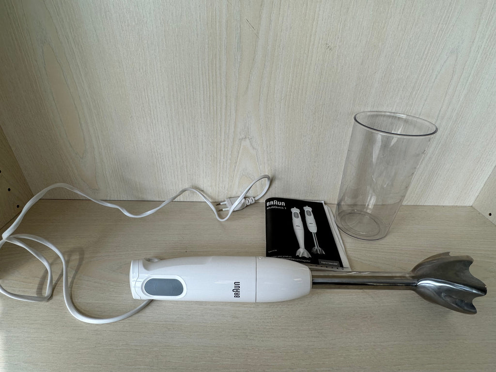 Braun Stabmixer MQ100 Weiß Kompakt 450W Sehr Gut