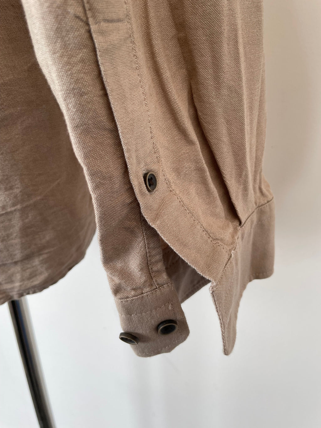 LC Waikiki Beige Slim Fit Shirt, 2XL, Very Good Condition