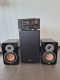 Teufel Stereo Sound System IP 42 CR, Black, Good Condition