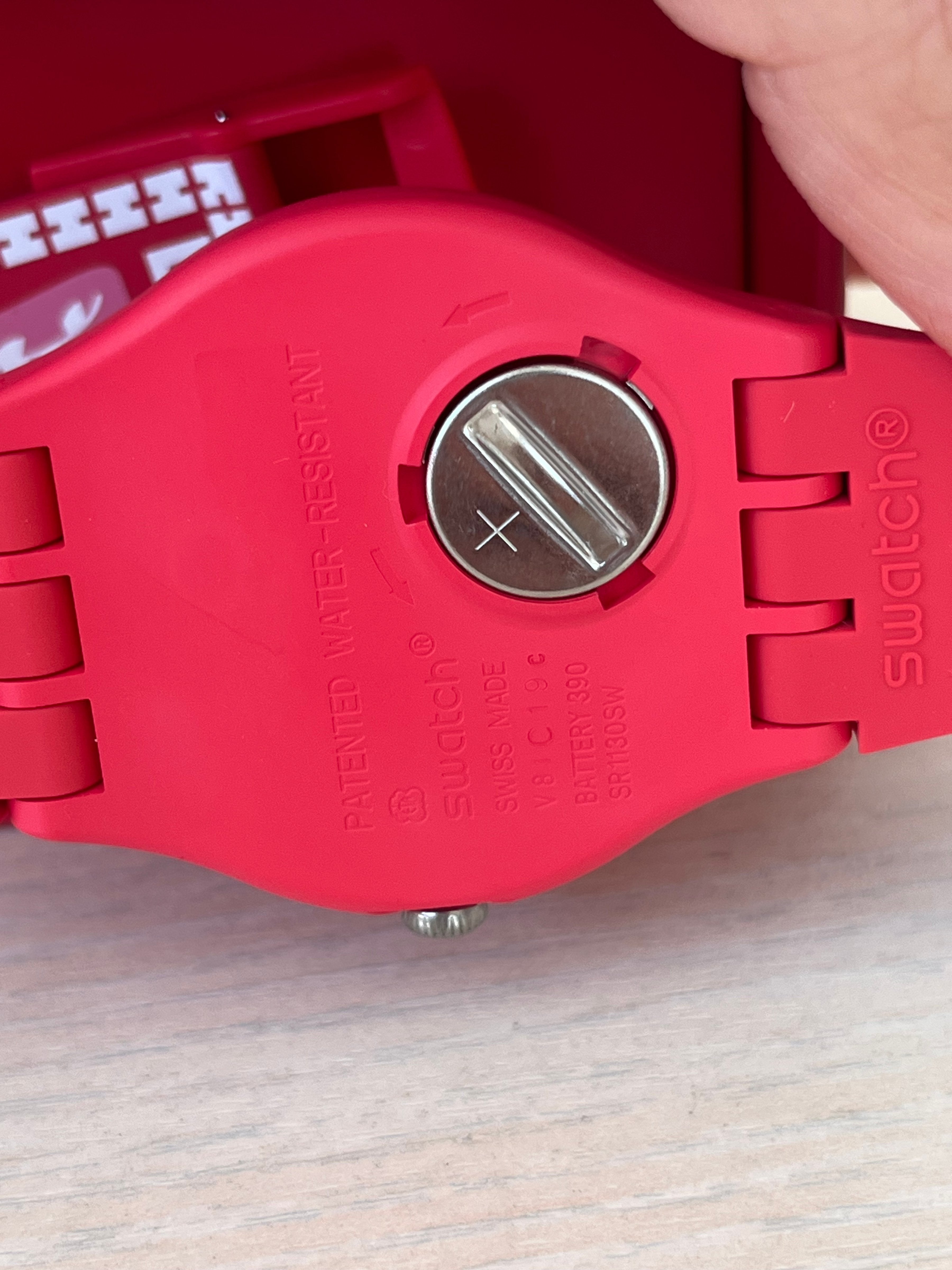 Swatch Uhr Let's Jass Neu 25 cm