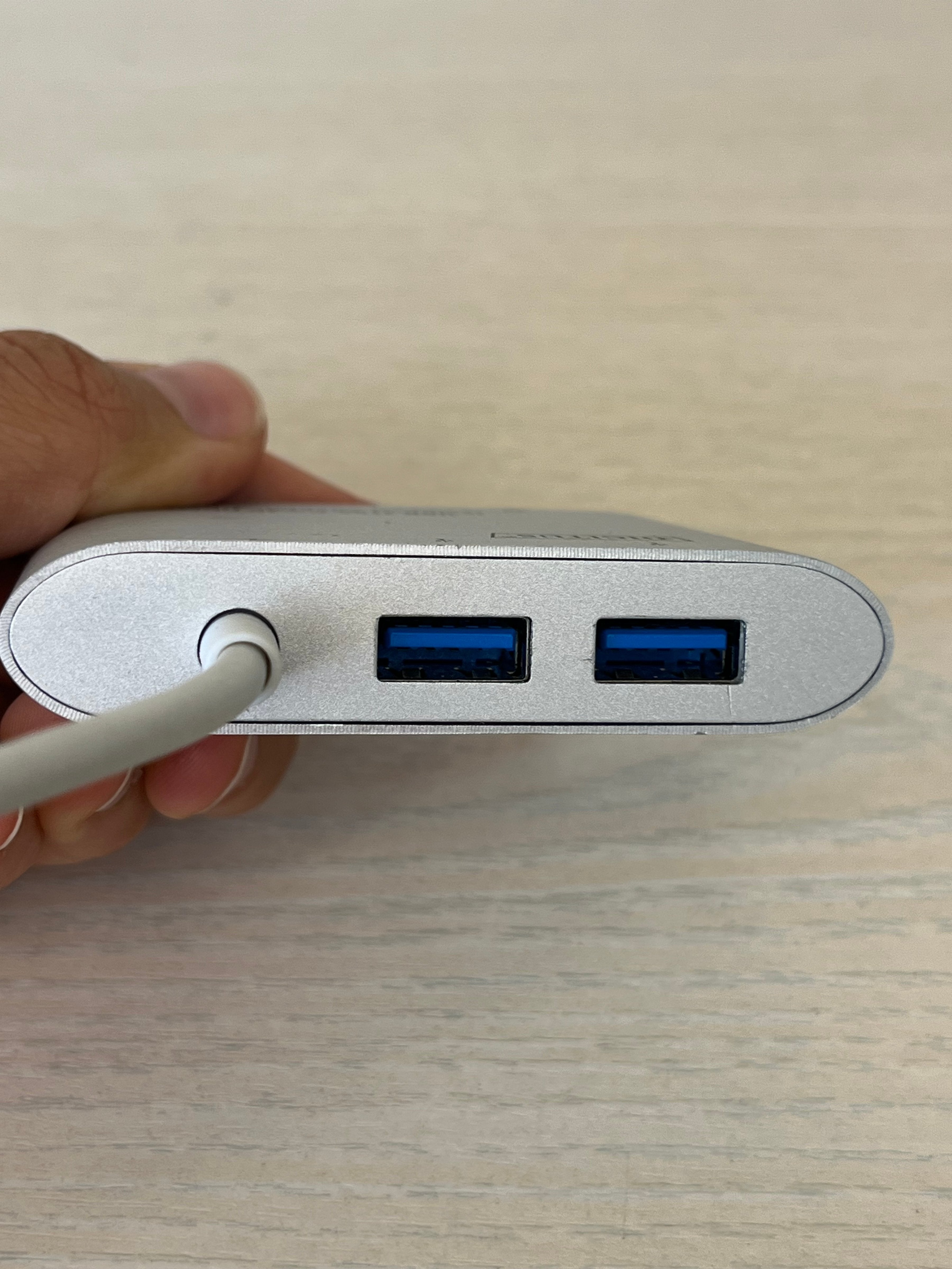 DIGITUS USB-C 4-Port Adapter | 4K HDMI, LAN, 2x USB-A | Silver | Good