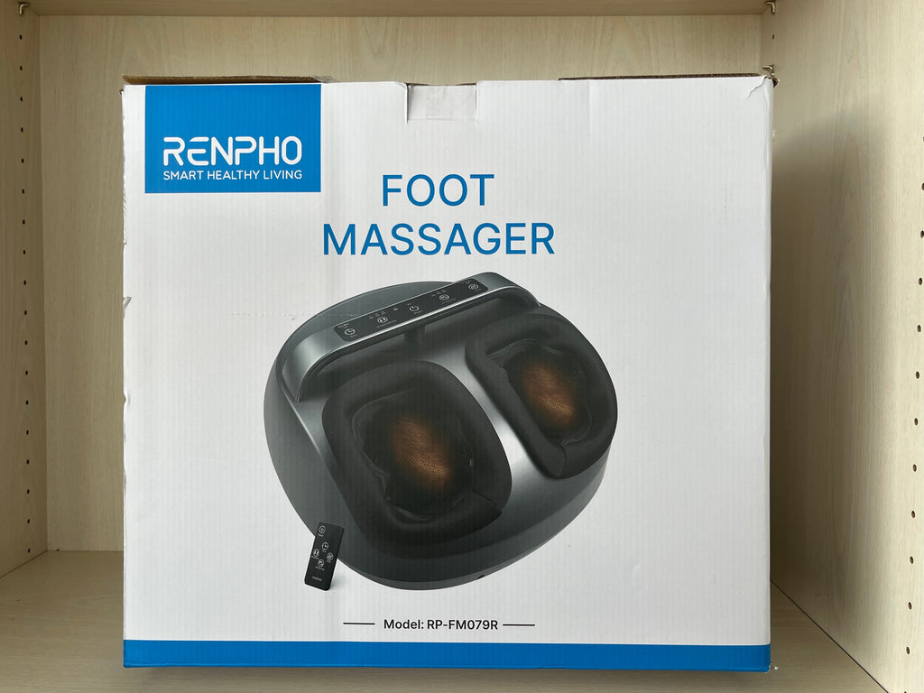 RENPHO Foot Massager RP-FM079R, Dark Gray, Compact, Very Good Condition